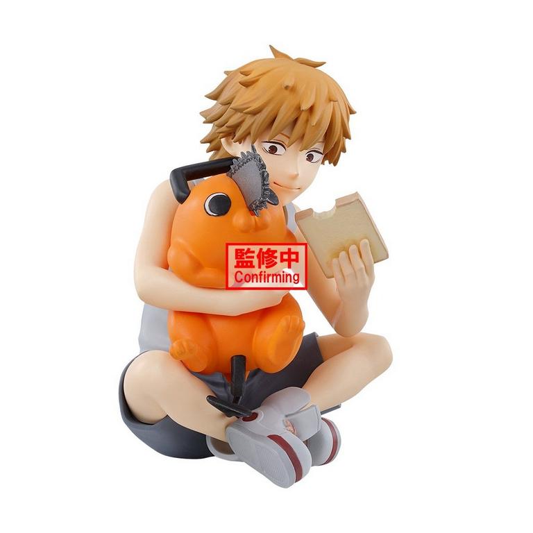Banpresto Chainsaw Man Break Time Collection Denji and Pochita (Volume 3) 2.8-in Figure