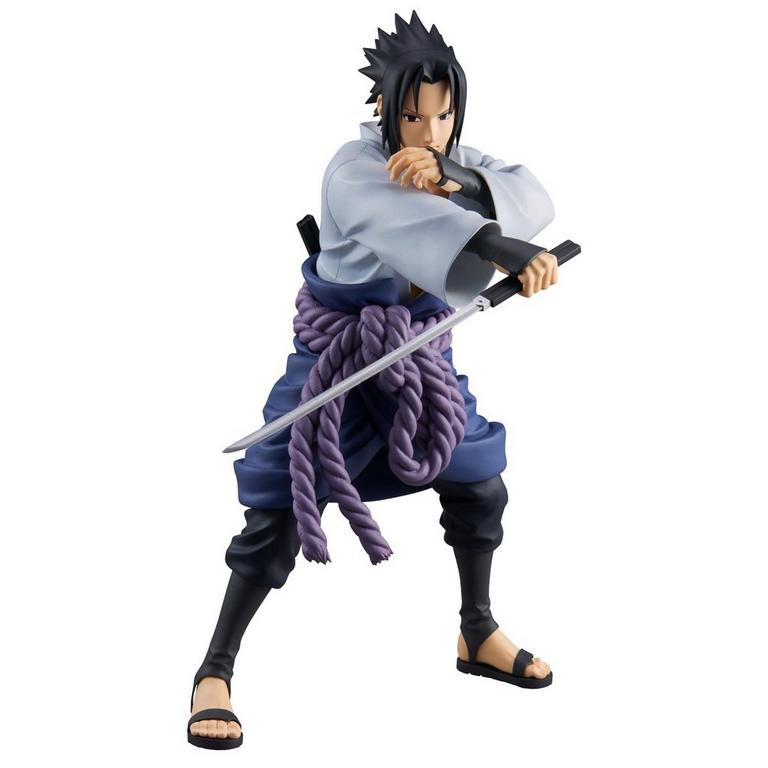 Banpresto Naruto Shippuden Grandista Sasuke Uchiha 9.4-in