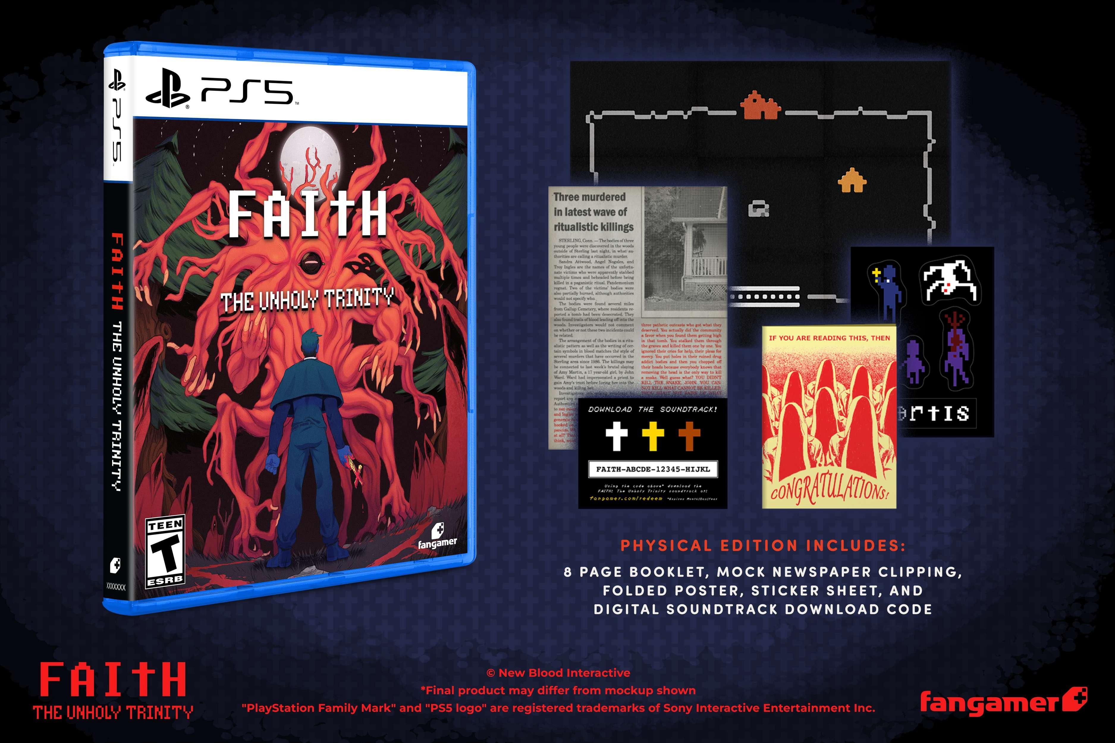 FAITH: The Unholy Trinity - PlayStation 5 | Fangamer | GameStop