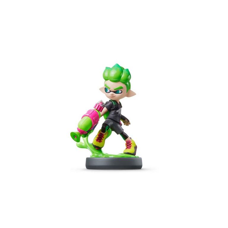Splatoon Inkling Boy (Neon Green) amiibo | GameStop