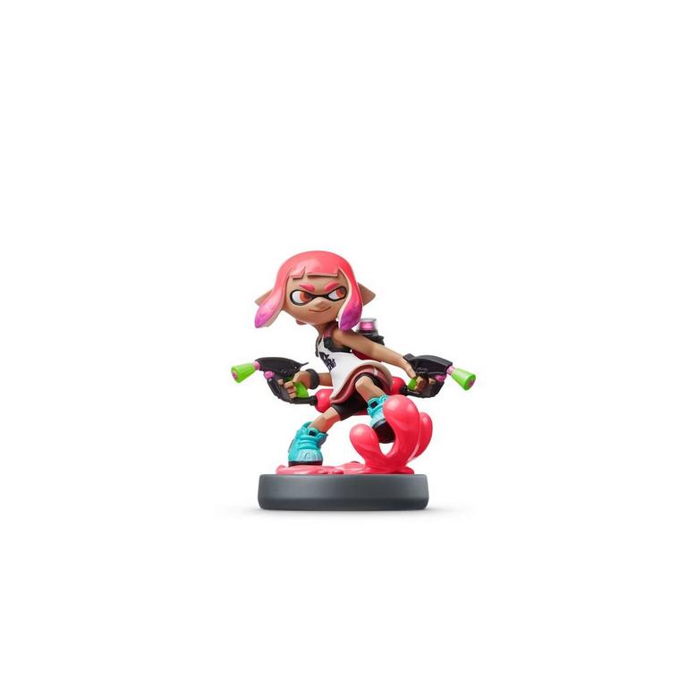 Splatoon Inkling Girl Neon Pink amiibo