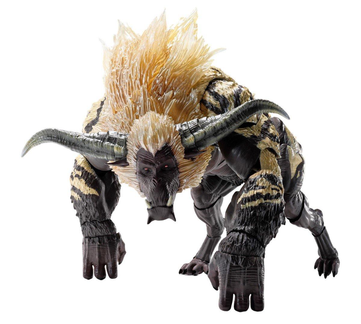 Bandai S.H. MonsterArts Tamashii Nations Monster Hunter Furious Rajang  8.7-in Figure