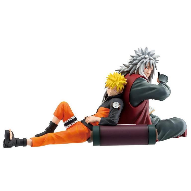 Bandai Masterlise Naruto Shippuden Naruto Uzumaki and Jiraiya