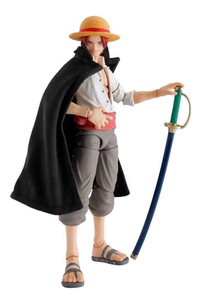Tamashii Nations One Piece S.H. Figuarts Shanks and Luffy 6.4-in