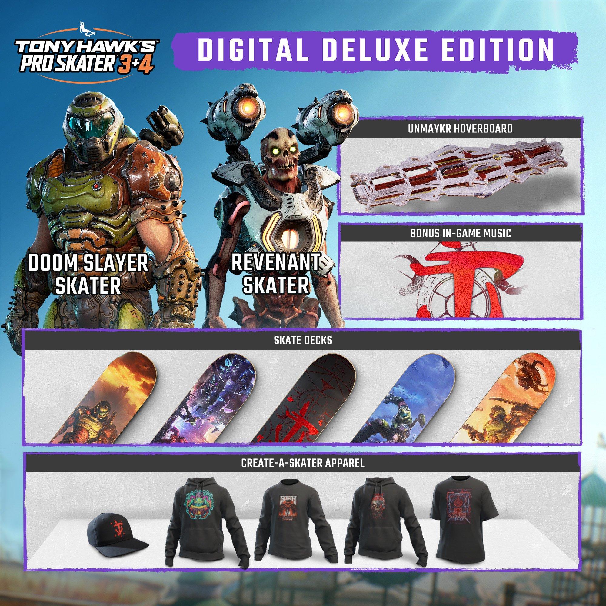 Tony Hawk's Pro Skater 3 and 4 - Xbox Series X/S, Xbox One, Windows