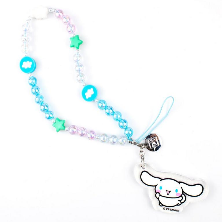 Sanrio Cinnamoroll Beaded Charm Phone Wrist Strap