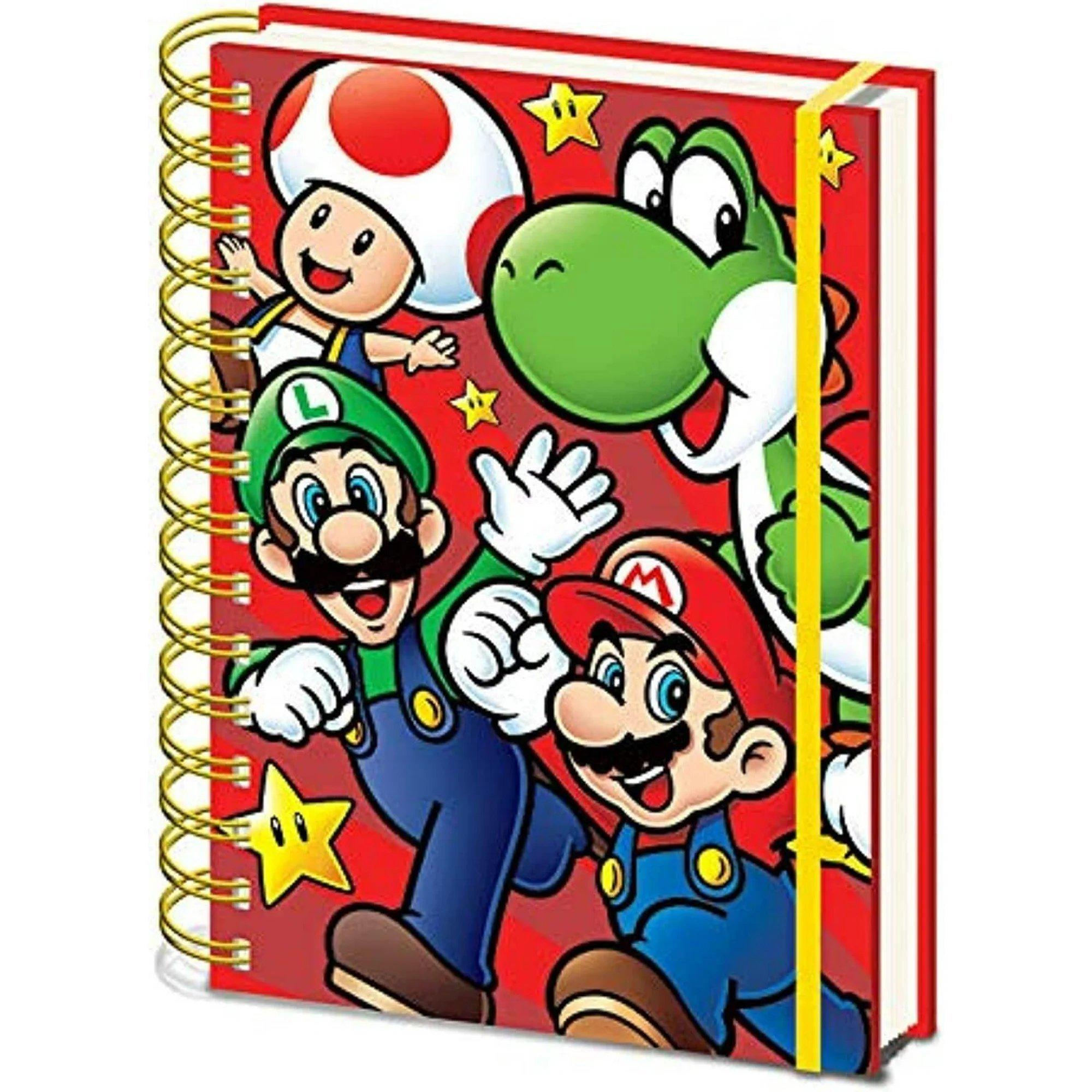 Pyramid America Super Mario - Mario and Friends Wiro Notebook