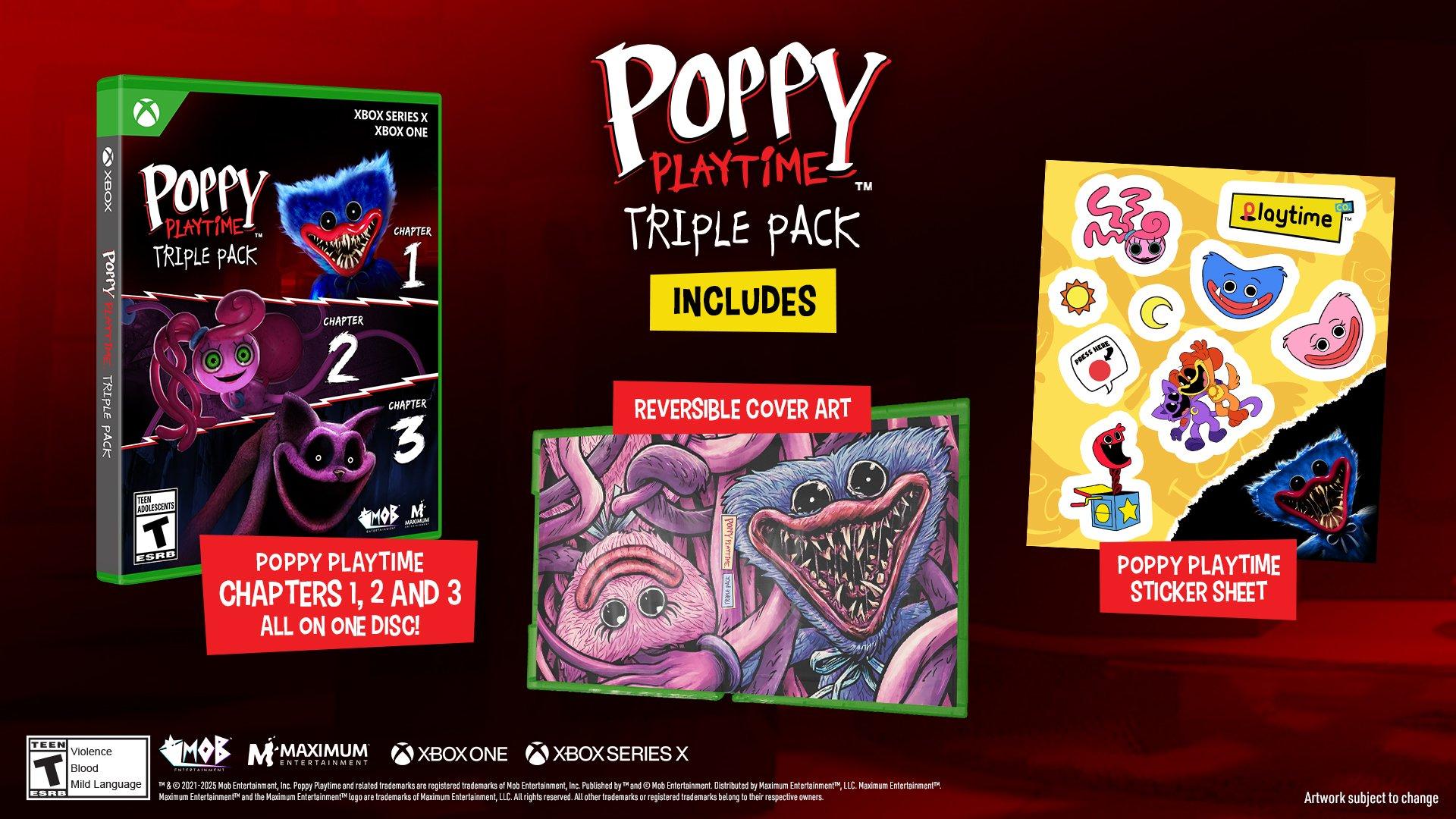 ポピープレイタイム Poppy Playtime Triple Pack Amazon.com: Poppy Playtime Triple Pack PS5 : Maximum Gaming