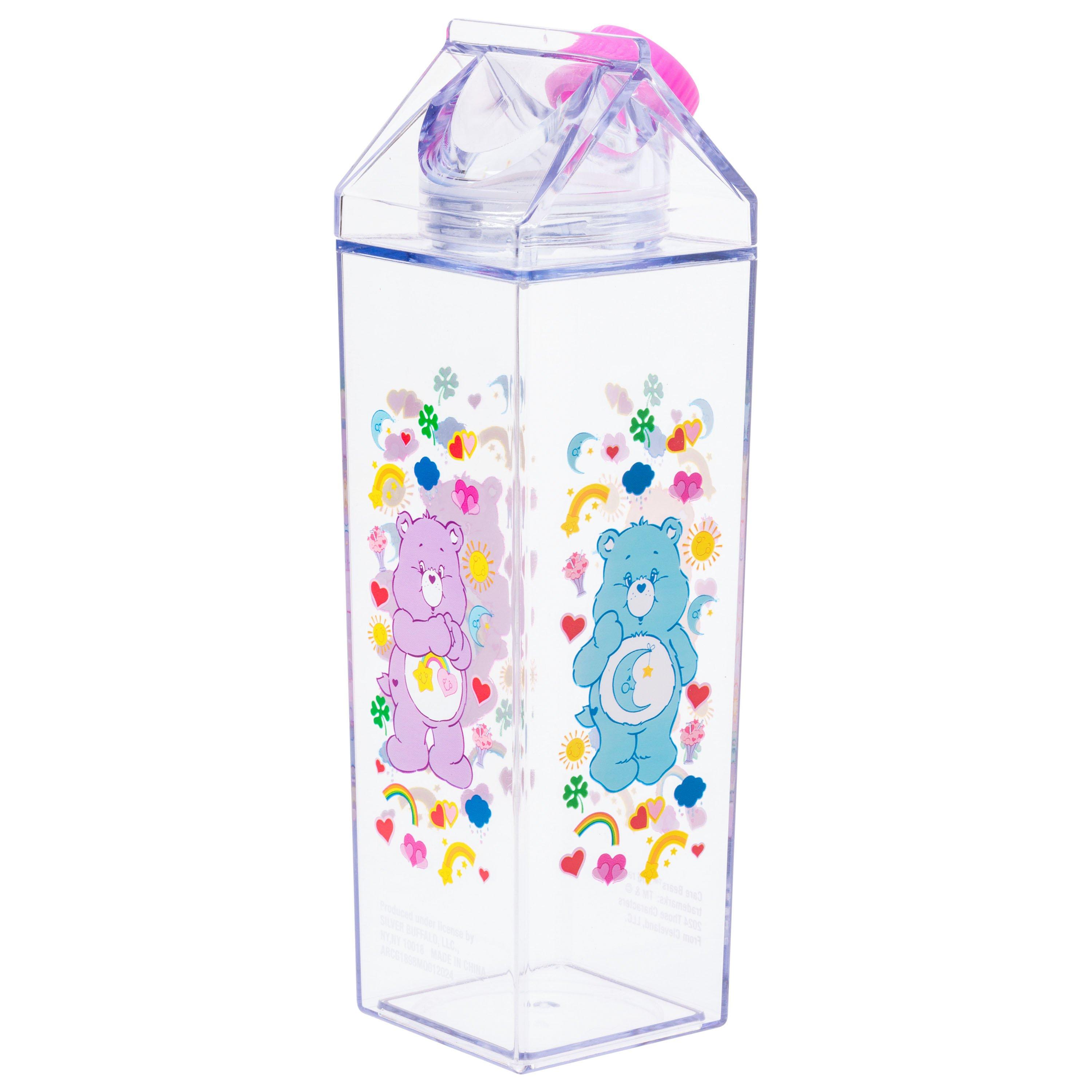 Care Bears Icon Bear 16.2oz Plastic Milk Carton Bottle