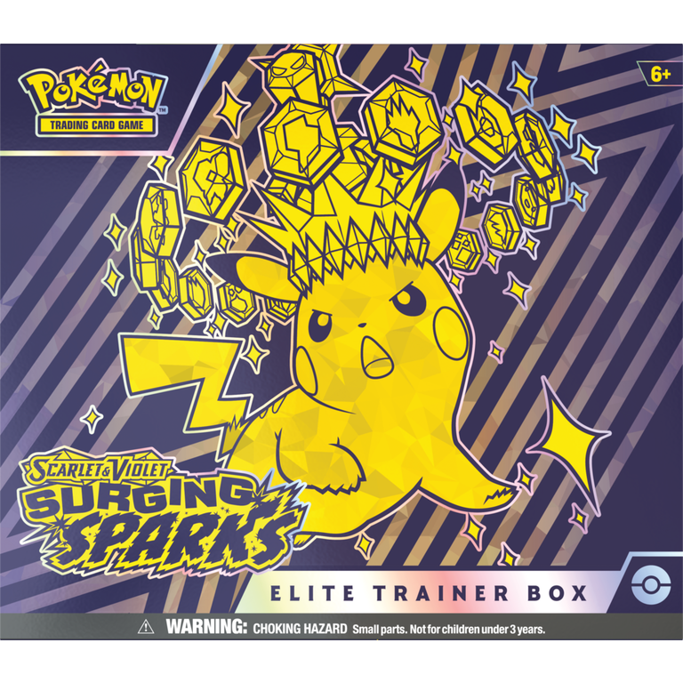 Pokemon Trading Card Game: Scarlet and Violet Surging Sparks Elite