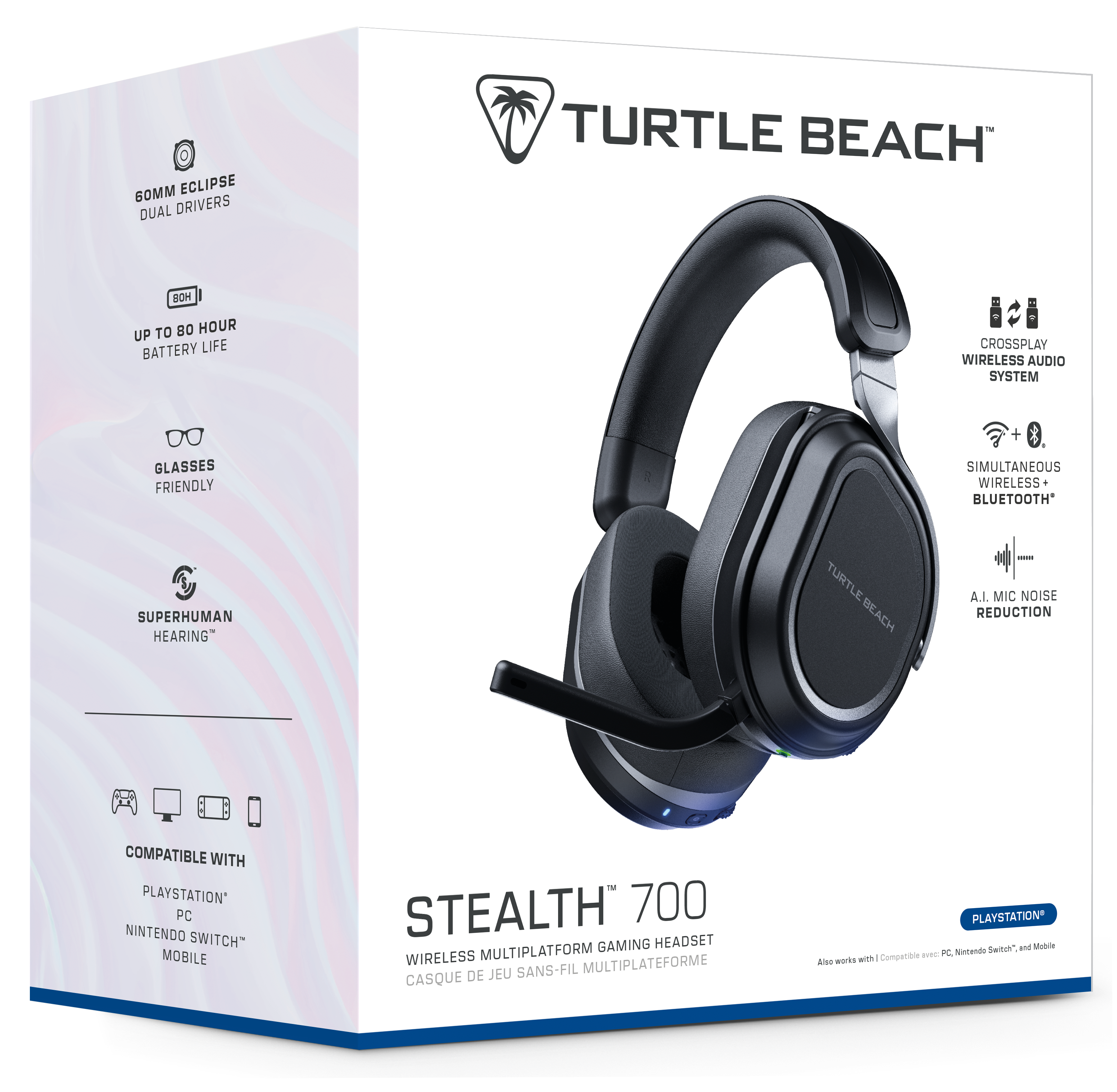 Turtle Beach Stealth 700 Gen 3 Wireless Black Gaming Headset
