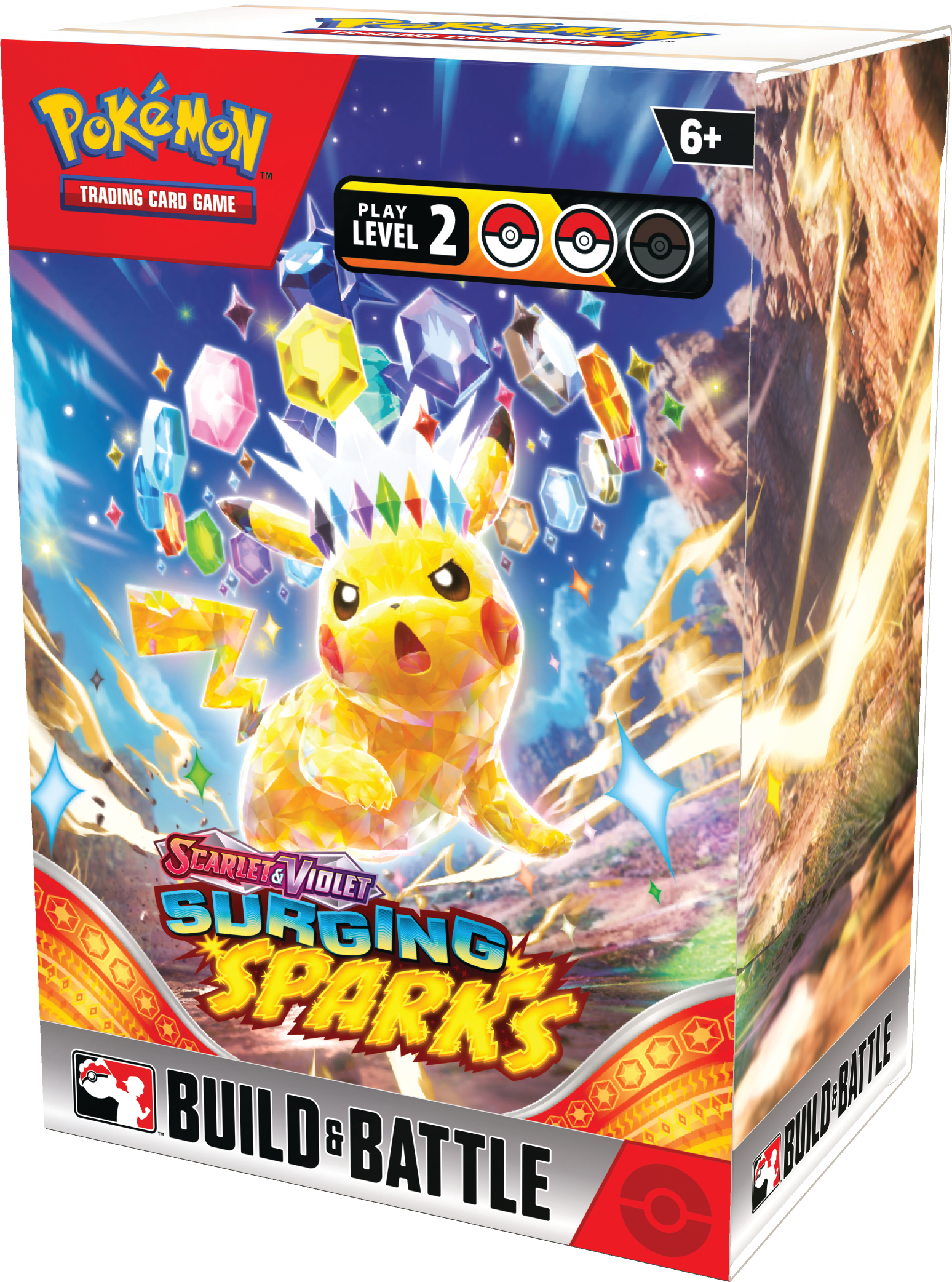 Pokemon Trading Card Game: Scarlet and Violet Surging Sparks Build and Battle Box -  The Pokemon Company International, 191-85957