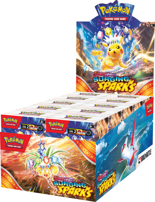 retail price for surging sparks booster box Prices | Pokemon Currents crackle and dragons roar in the Pokmon TCG Surging Sparks Booster Box