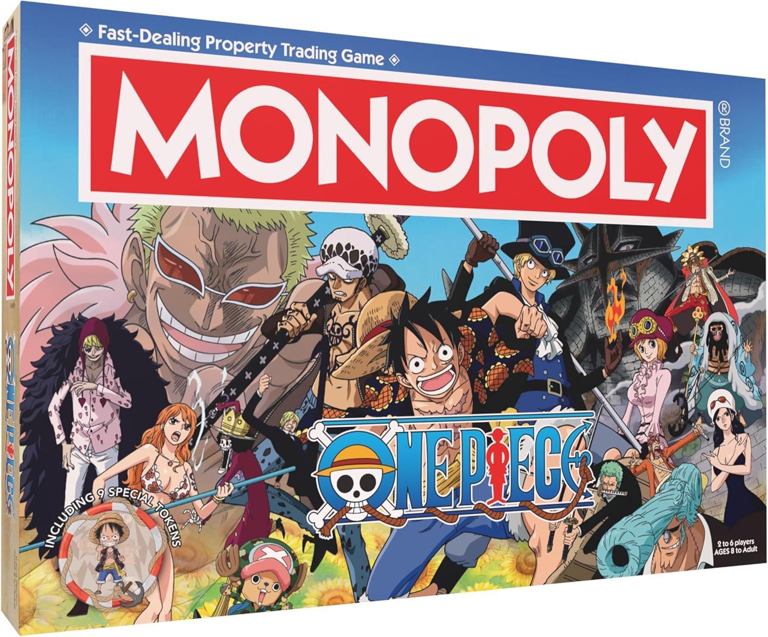 Amazon.com: One Piece Monopoly Board Game For 2-8 Players
