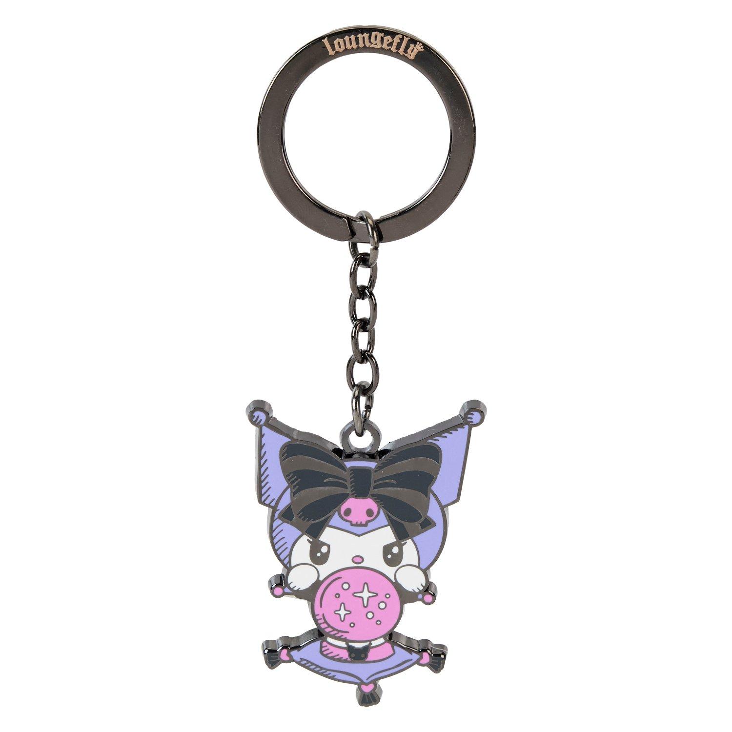 Loungefly Sanrio Kuromi Crystal Ball Keychain GameStop Exclusive