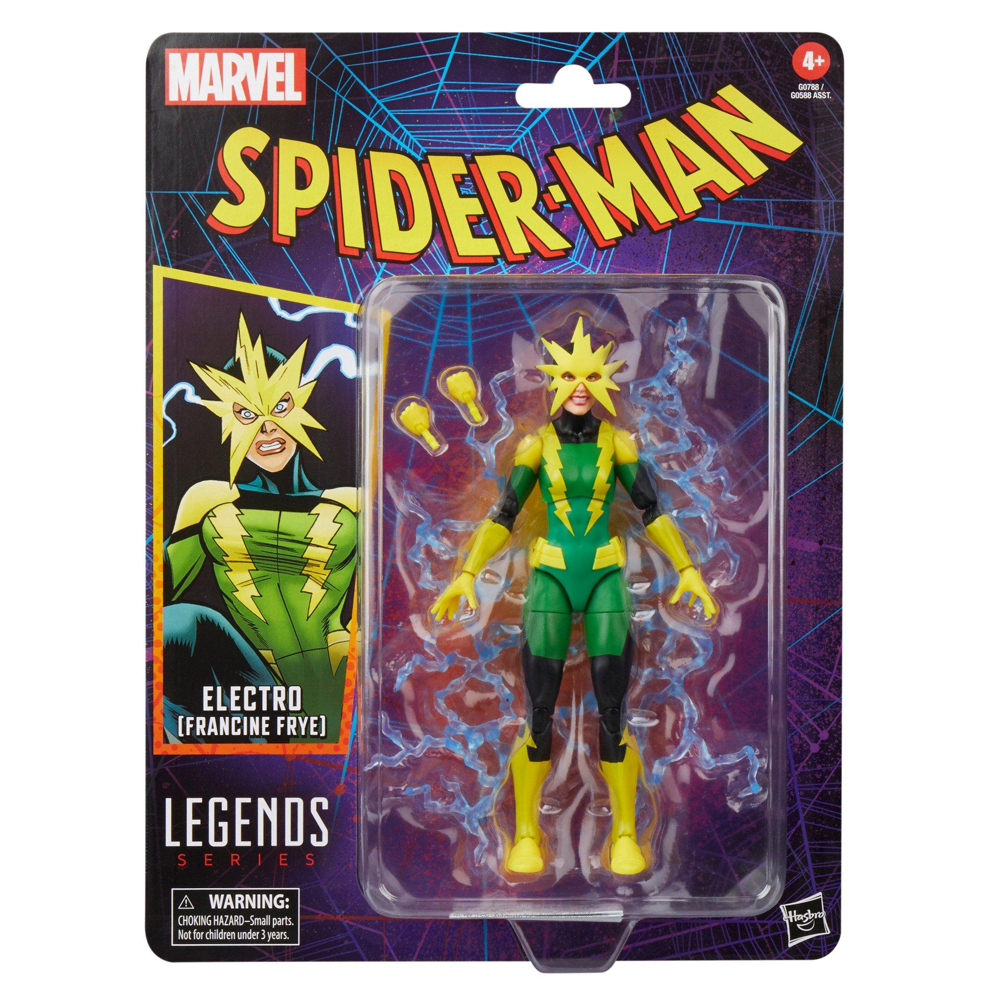 Hasbro Marvel Legends: Spider-Man Electro 6-in Action Figure