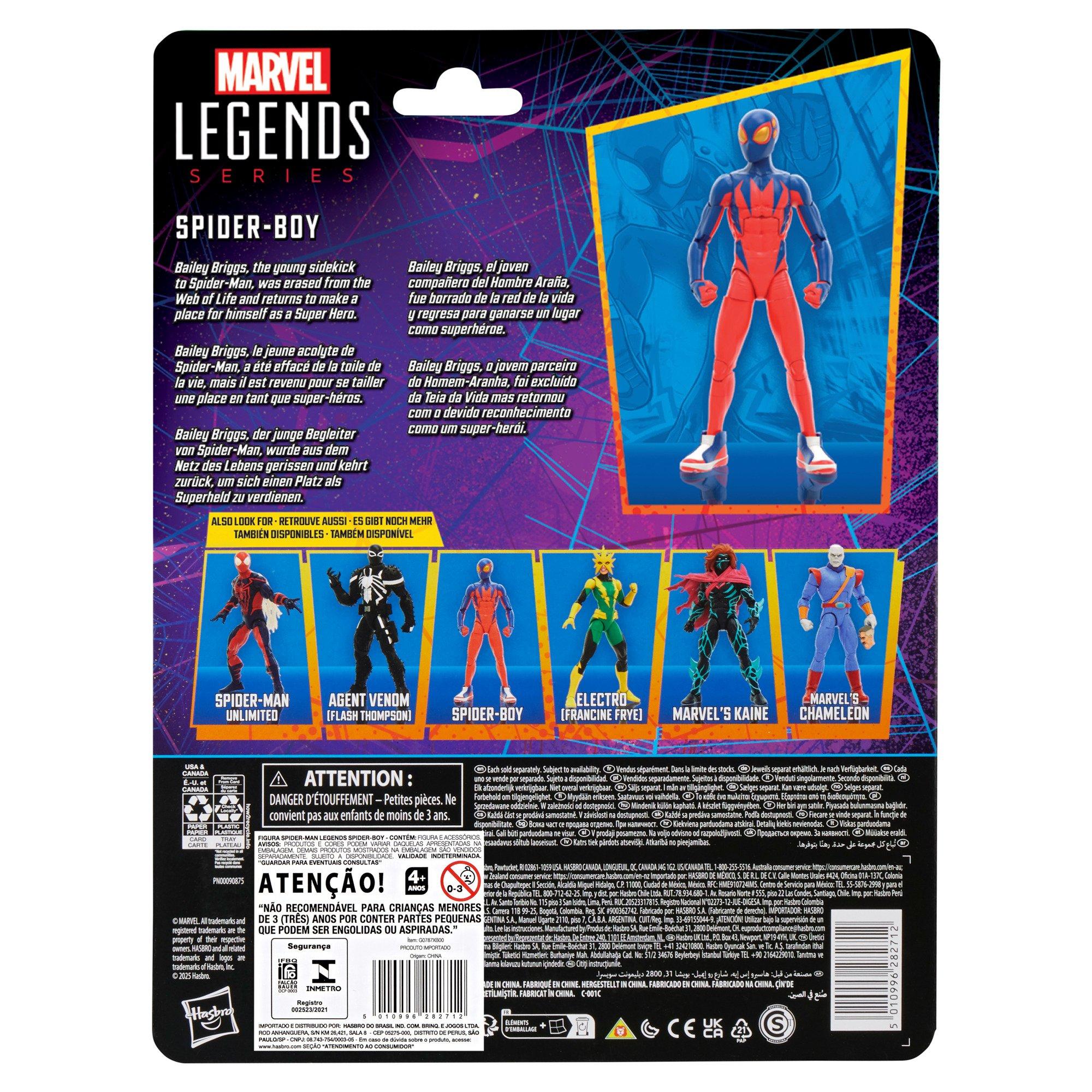 Hasbro Marvel Legends: Spider-Man Spider-Boy 6-in Action Figure