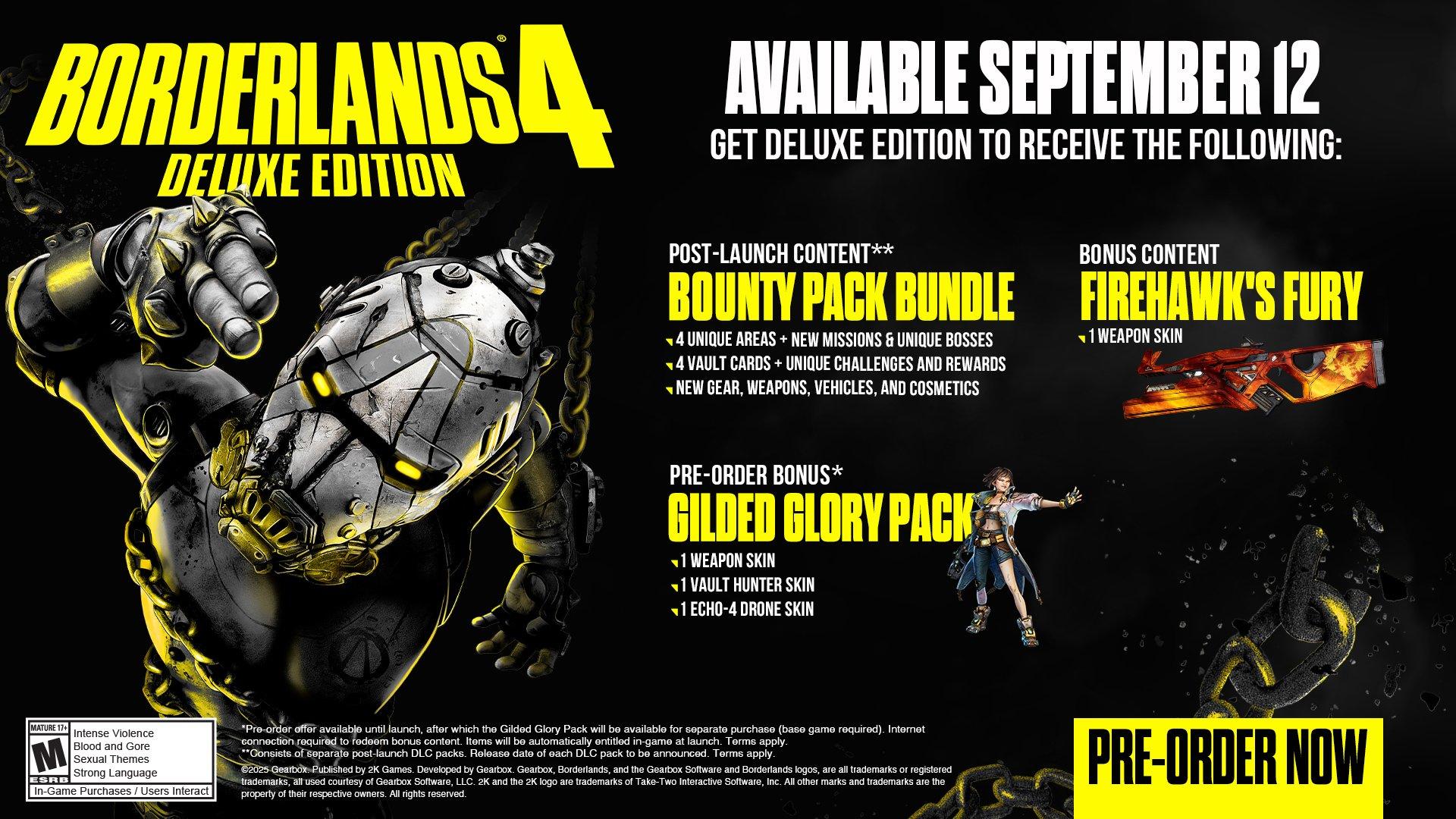 Borderlands 4: Deluxe Edition - PC Steam