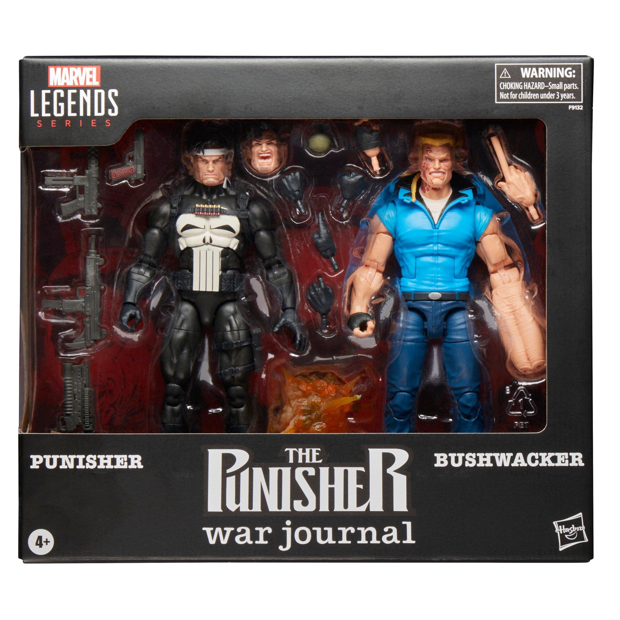 Hasbro Marvel Multiverse: The Punisher - Punisher and Bushwacker 6-in  Action Figure Set | GameStop