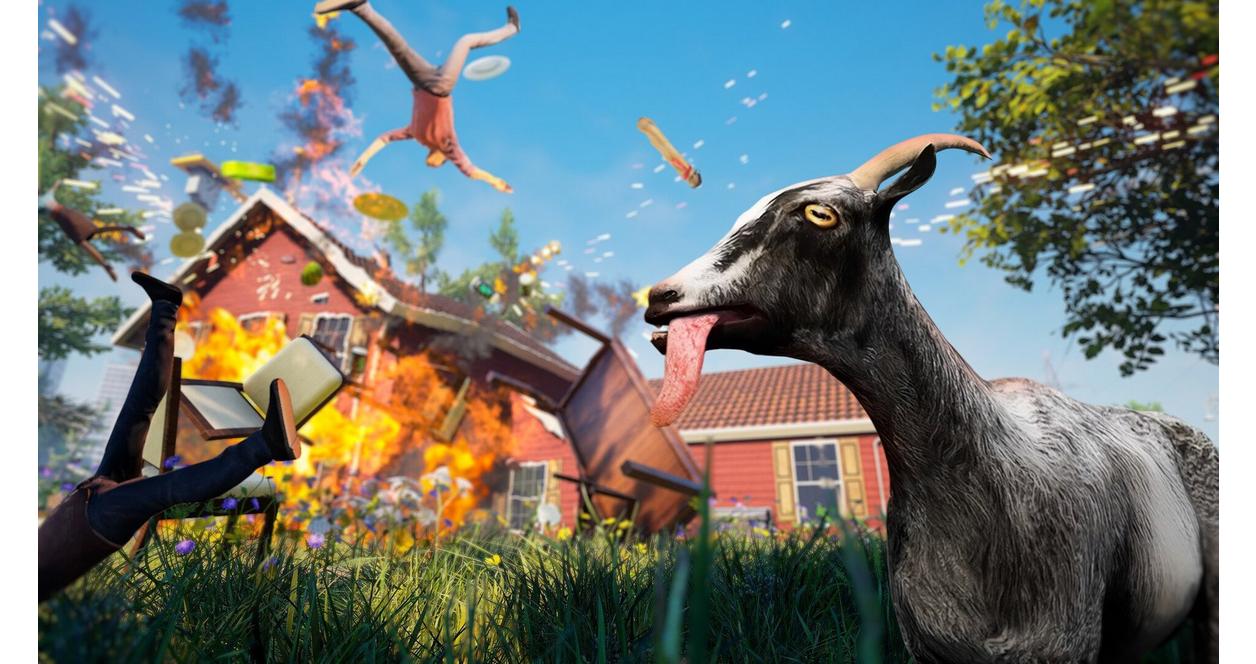 GOAT 『NEW GAMES』 Goat Simulator - The GOATY [Nintendo Switch] - Walmart.com