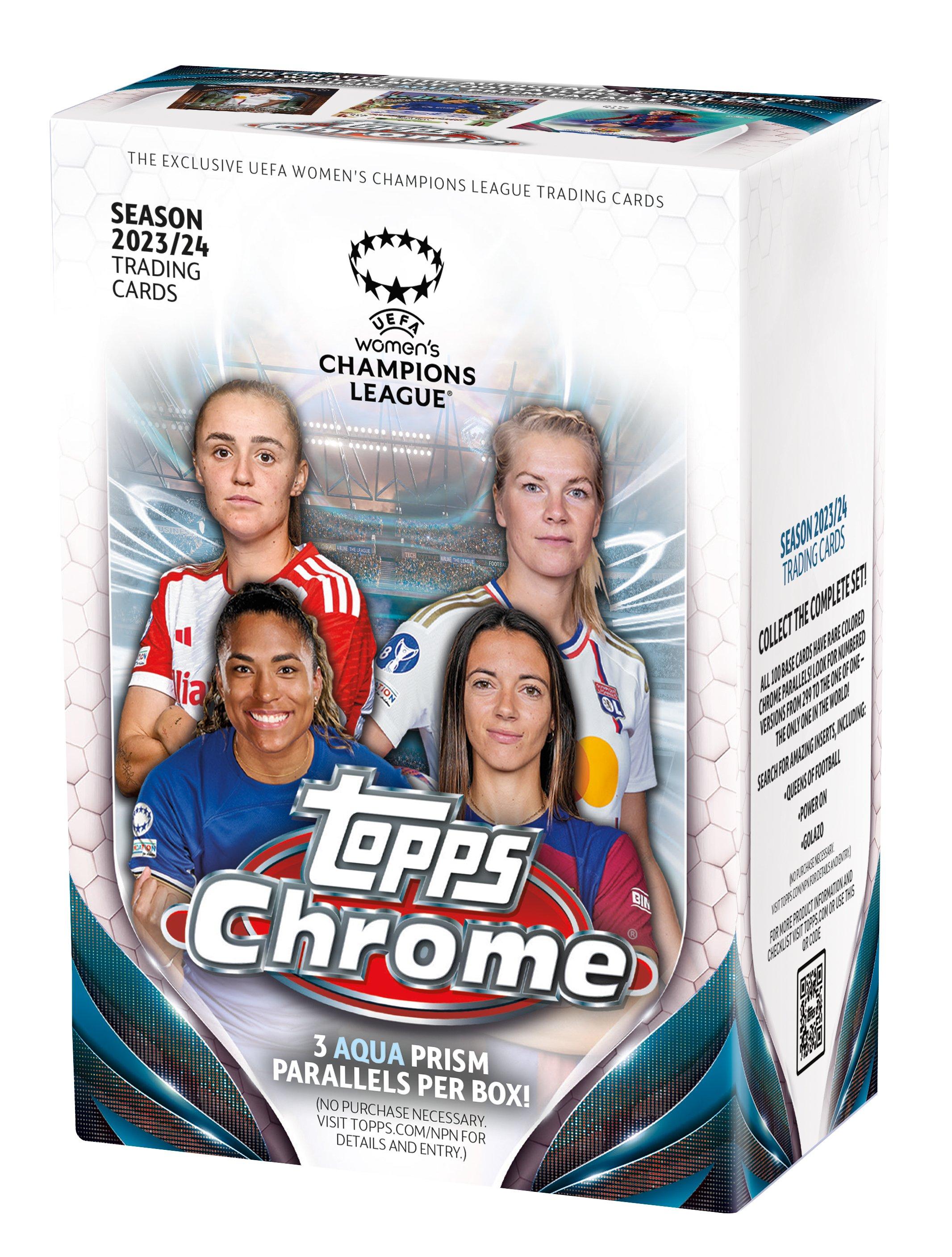 2023-24 Topps Chrome UEFA Women's Champions League Soccer