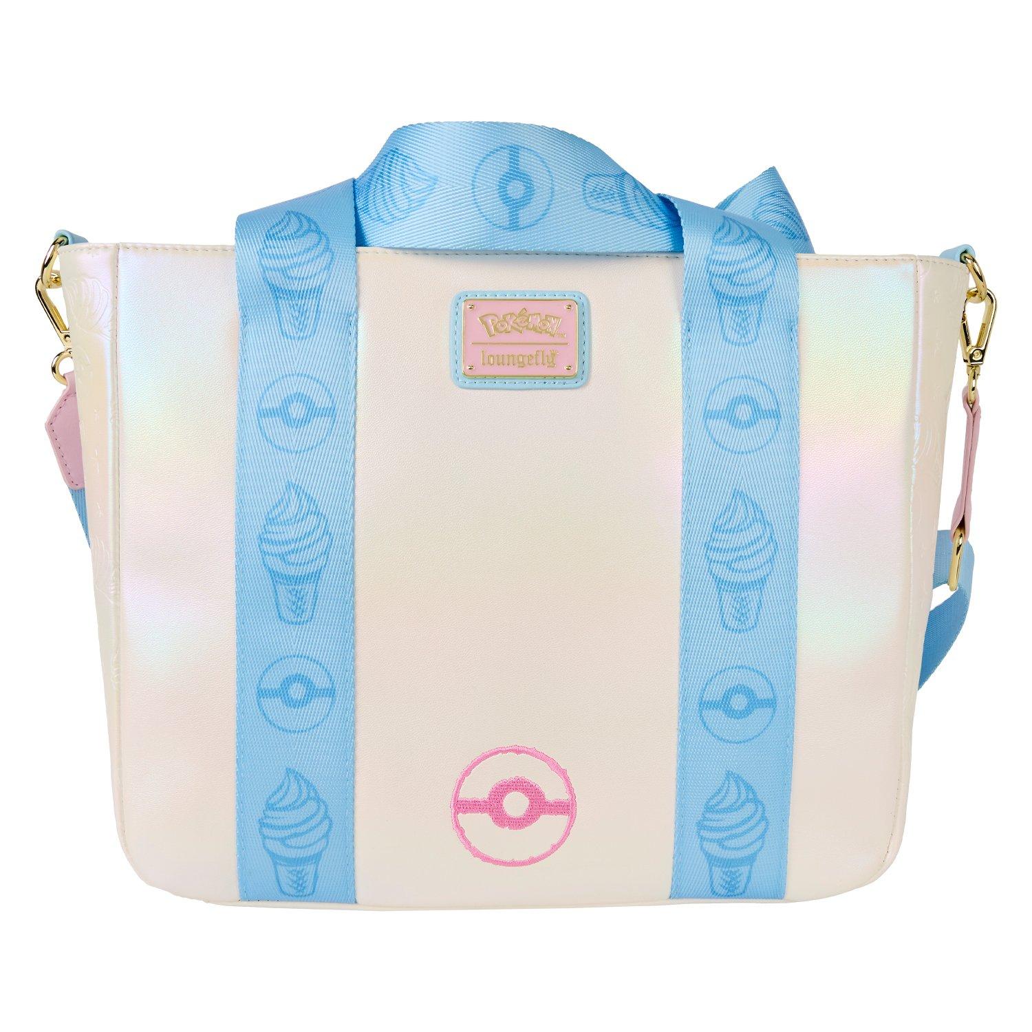 ★LOUNGEFLY★Pokemon Crossbody Bag with Coin Bag Loungefly Pokemon Iridescent Pikachu Tote Crossbody Bag with