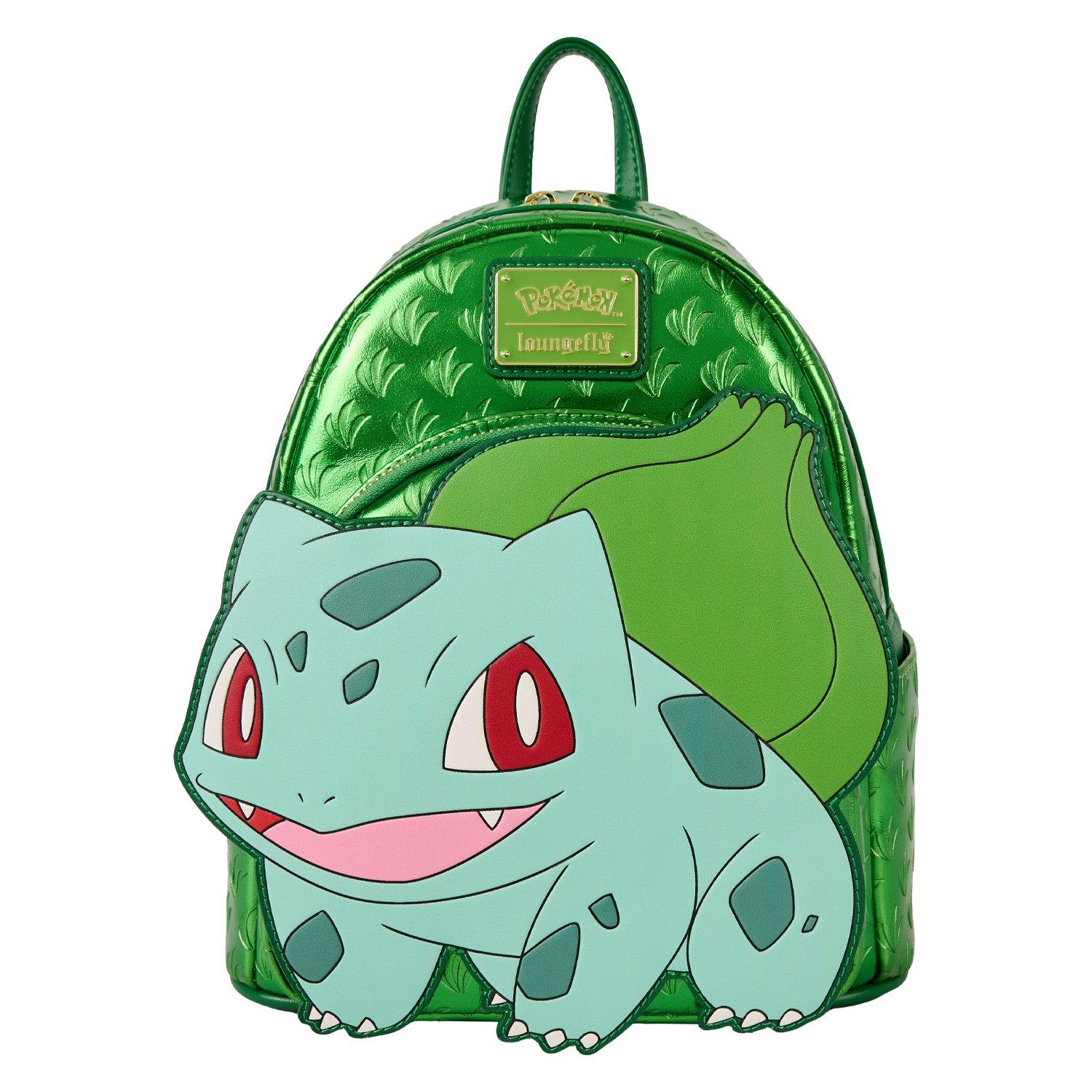 bulbasaur loungefly mini backpack Pokemon Metallic you can be rest assured this backpack will keep your belongings safe for years of adventure! Loungefly Pokemon BULBASAUR  Mini
