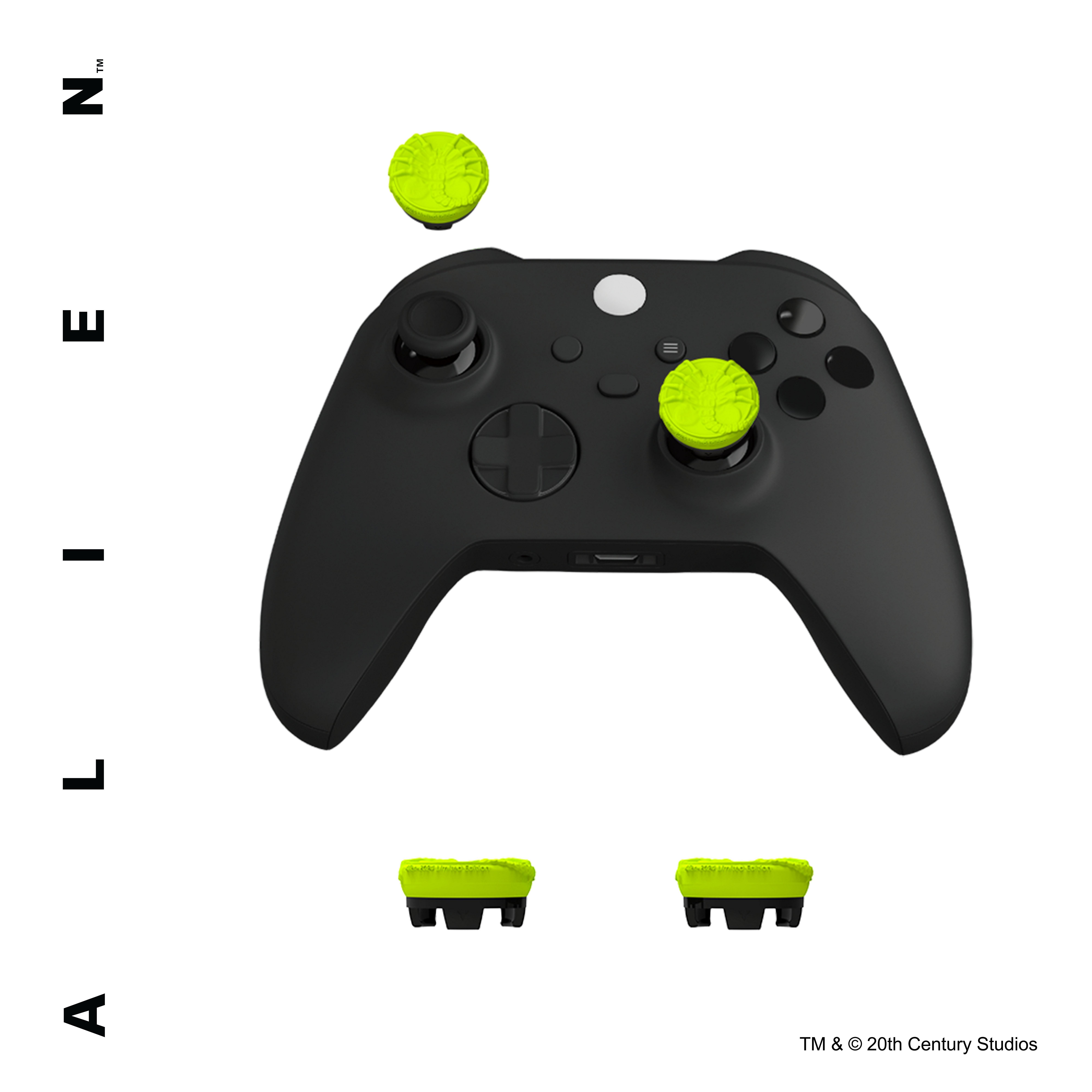 Alien Thumb Grips for Xbox Series X/S Controllers GameStop Exclusive