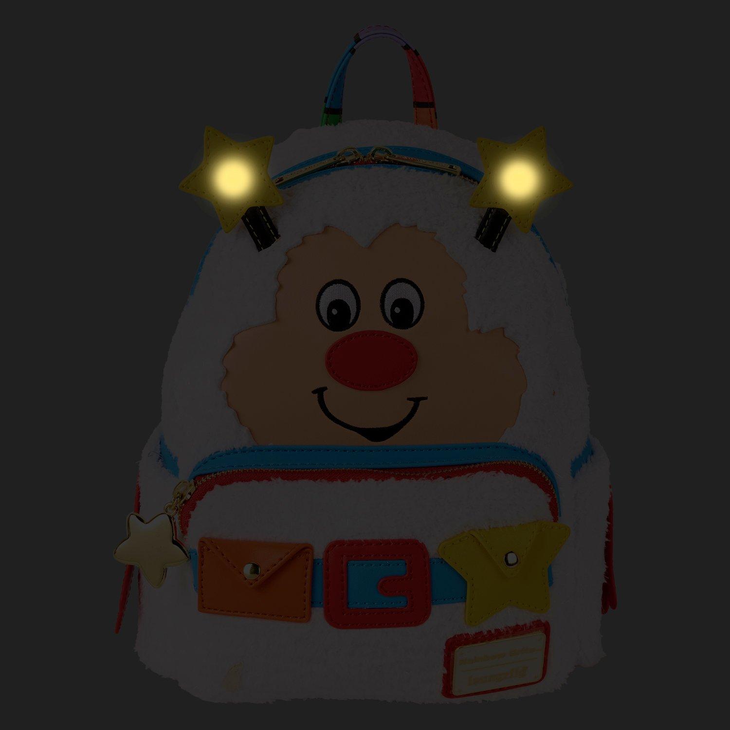 Loungefly Rainbow Brite Twink Plush Cosplay Light Up Mini Backpack