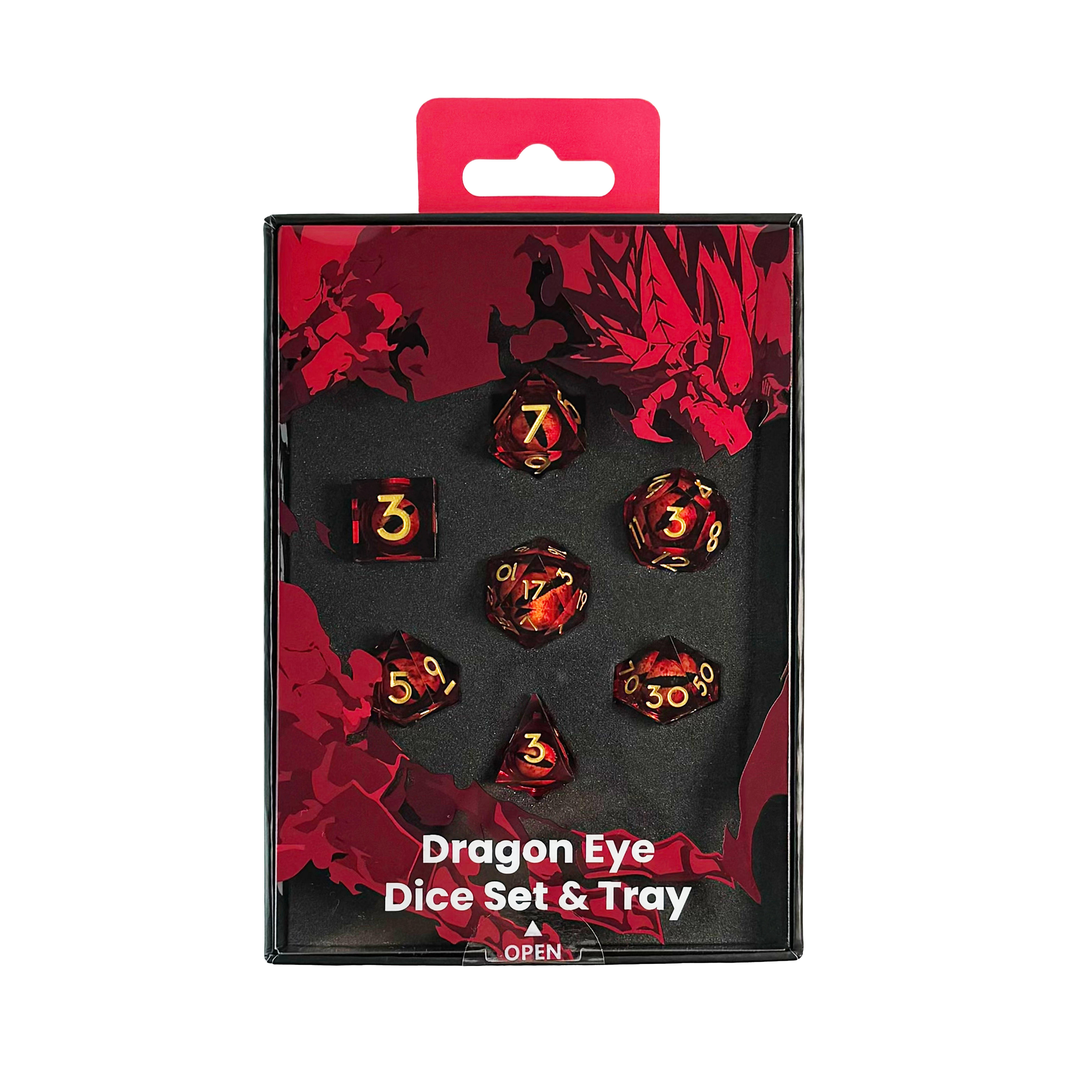 GameStop Dragon Eye Dice Set - Red