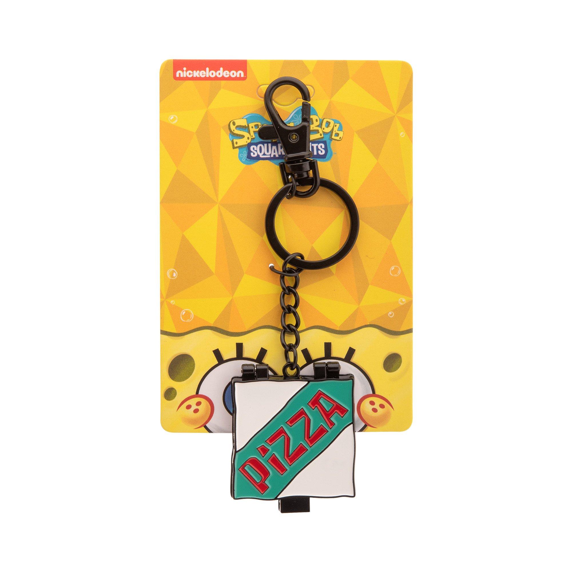 SpongeBob Squarepants Krusty Krab Pizza Hinged Keychain GameStop Exclusive