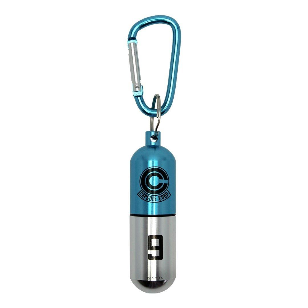 ABYstyle Dragon Ball Z Blue Capsule Corp. Replica Keychain | GameStop