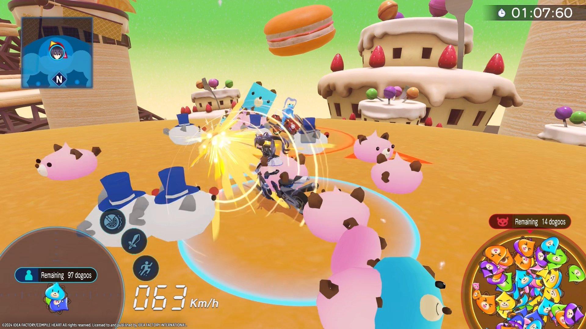 Neptunia Riders VS Dogoos - Nintendo Switch