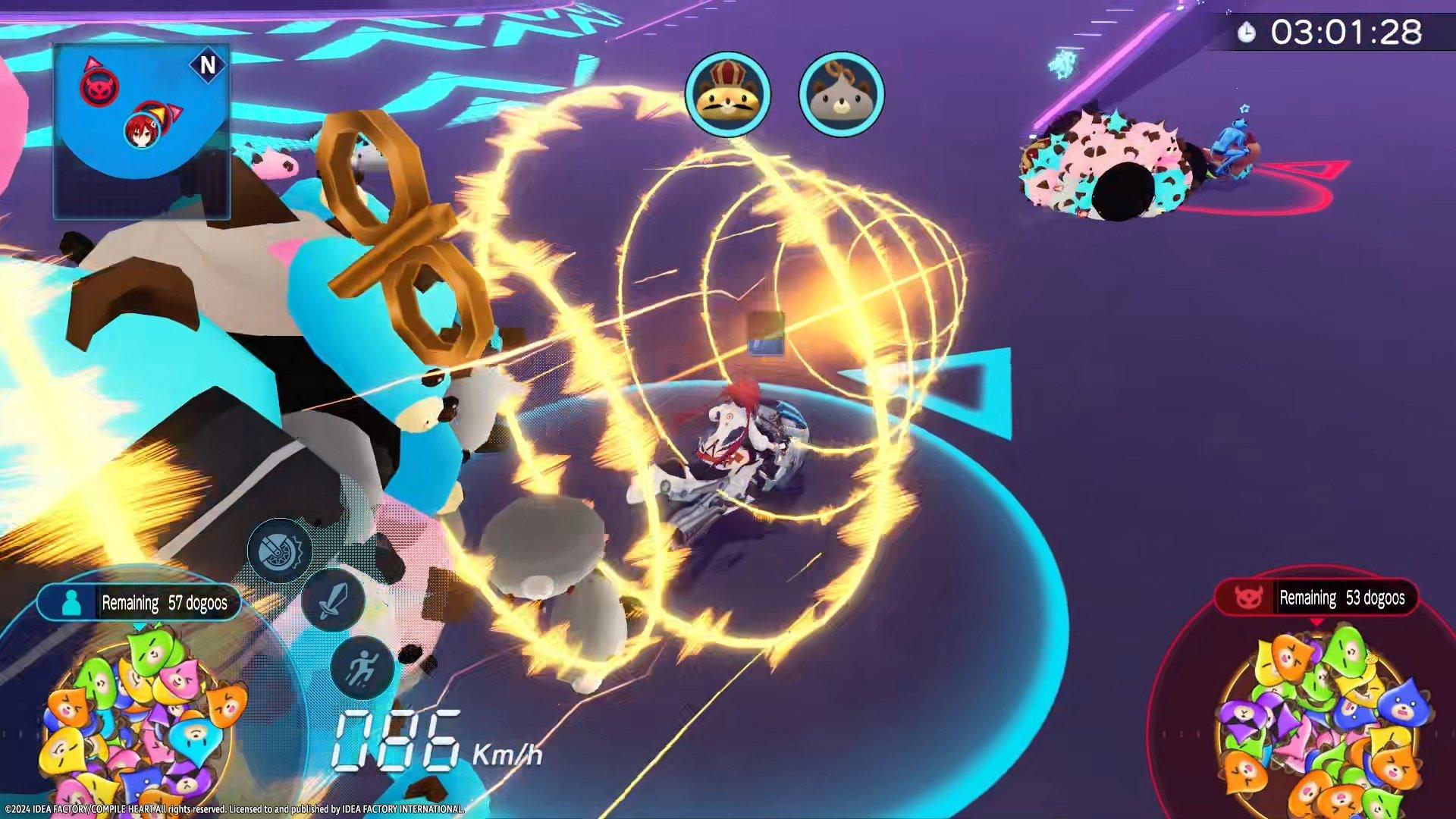 Neptunia Riders VS Dogoos - Nintendo Switch