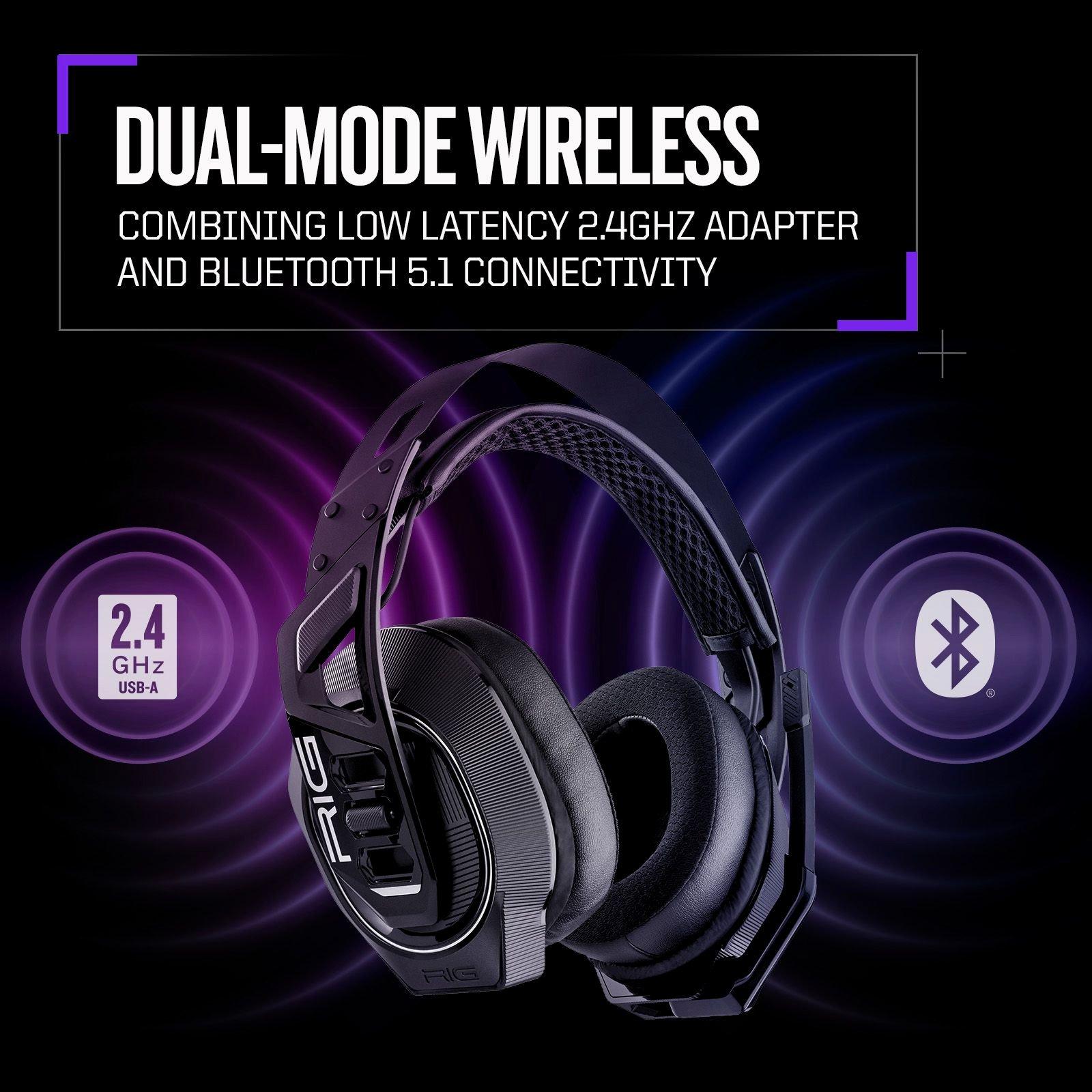 RIG 900 Max HX Dual Wireless Gaming Headset with Dolby Atmos