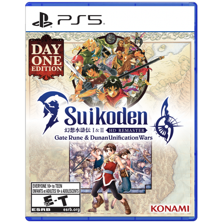 Nintendo Switch Suikoden ps 1 SUIKODEN I and II HD REMASTER | Konami | GameStop