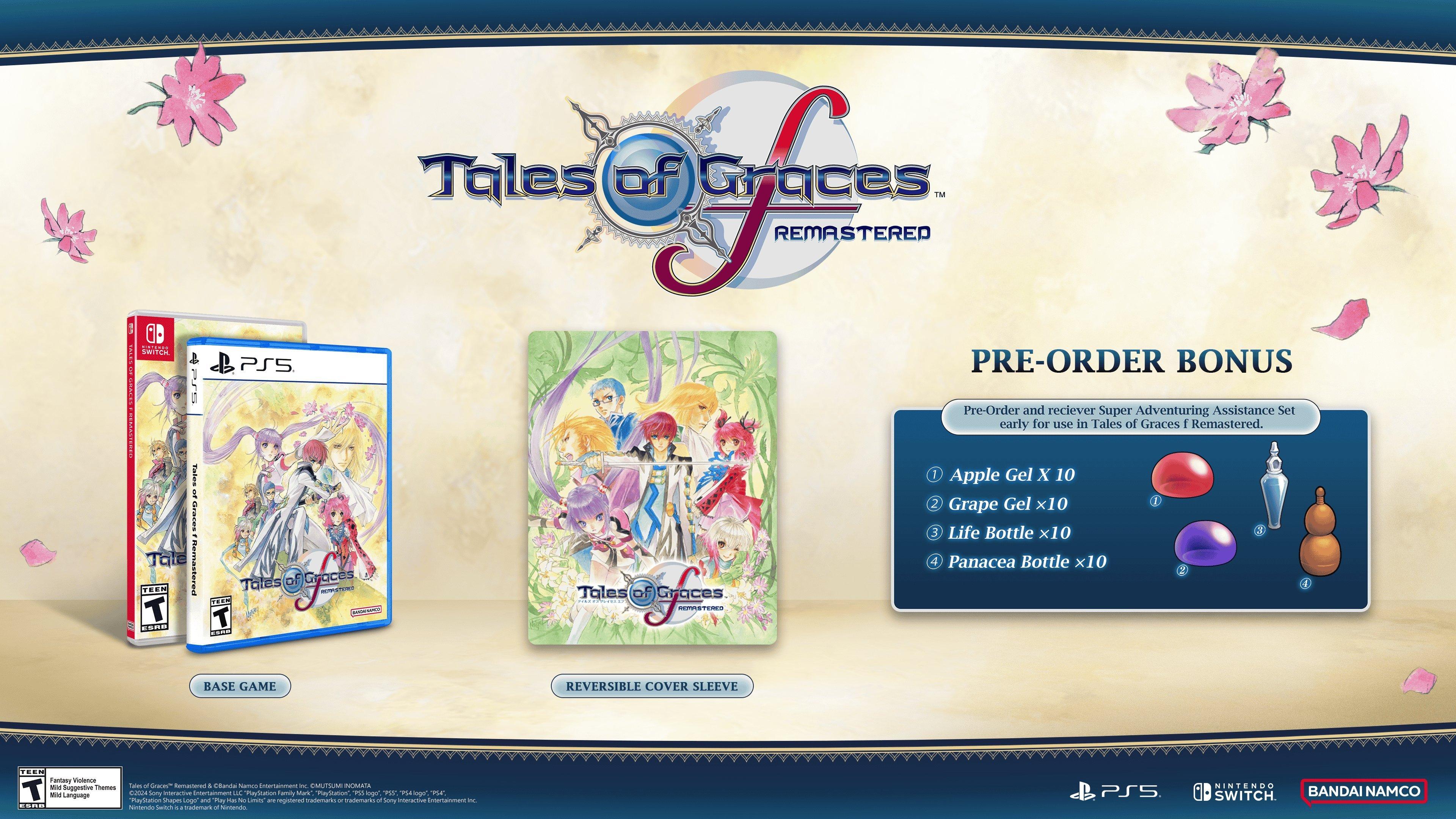 Tales of Graces f Remastered - Nintendo Switch