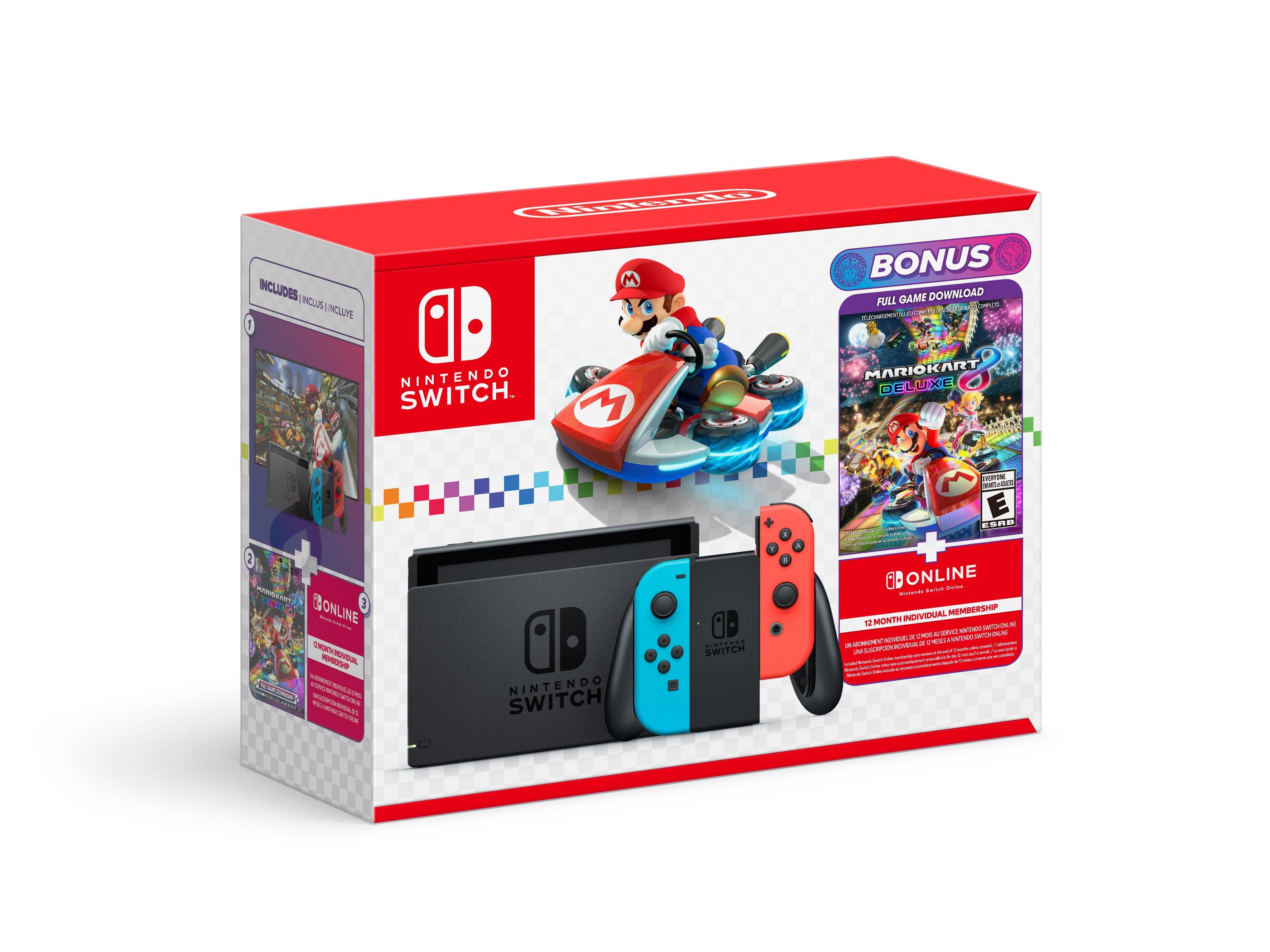 Nintendo switch mario shops bundle