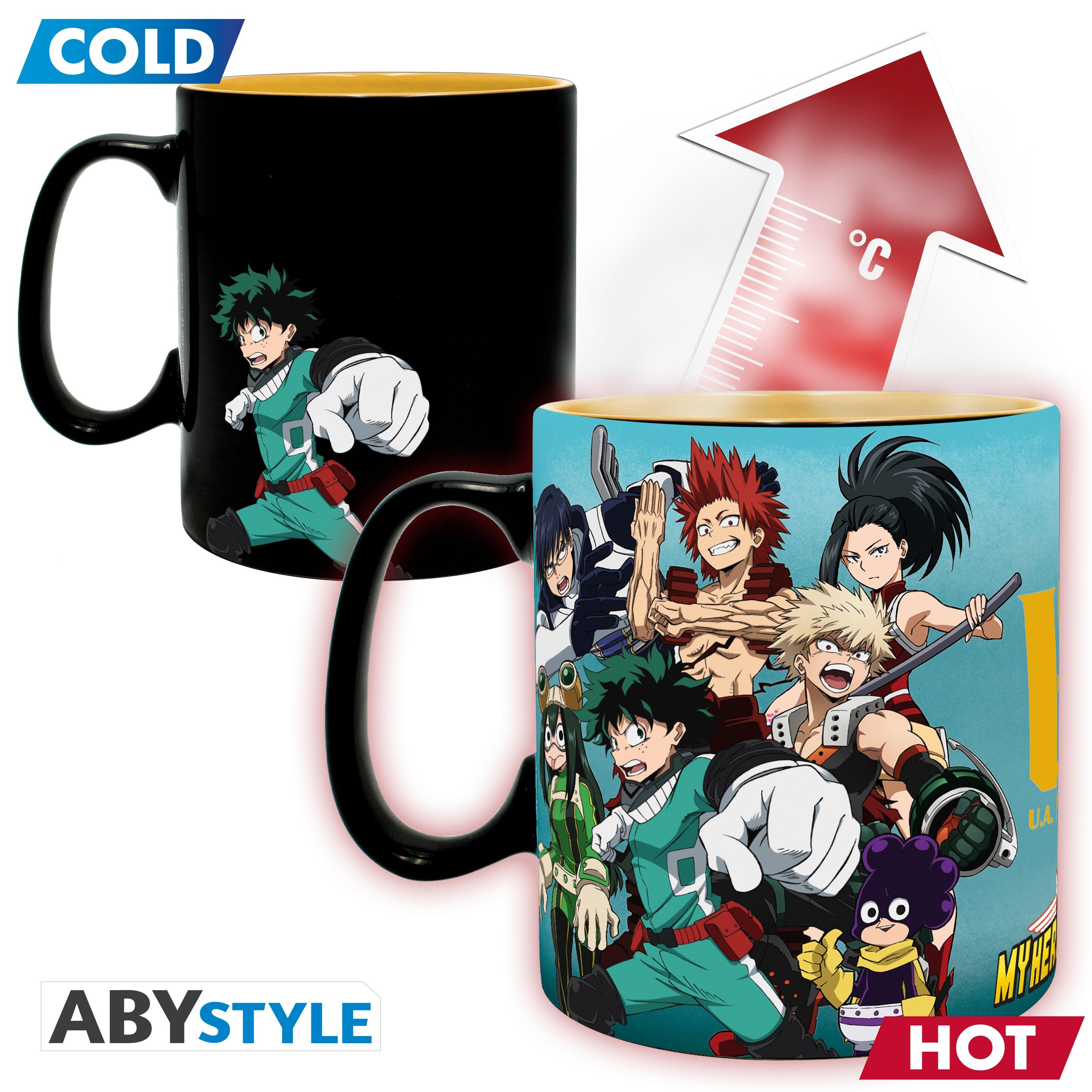 ABYstyle My Hero Academia Heat Change 16oz Mug
