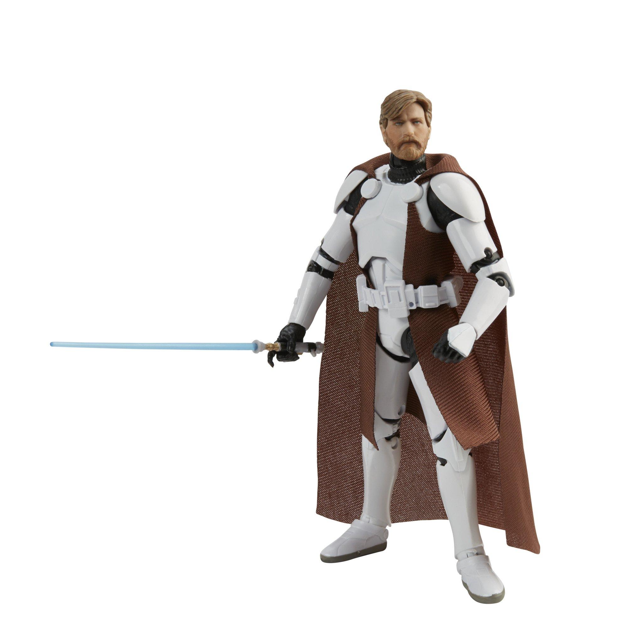 Hasbro Star Wars The Black Series Star Wars Clone Commander Obi-Wan Kenobi 6-in  Action Figure | GameStop