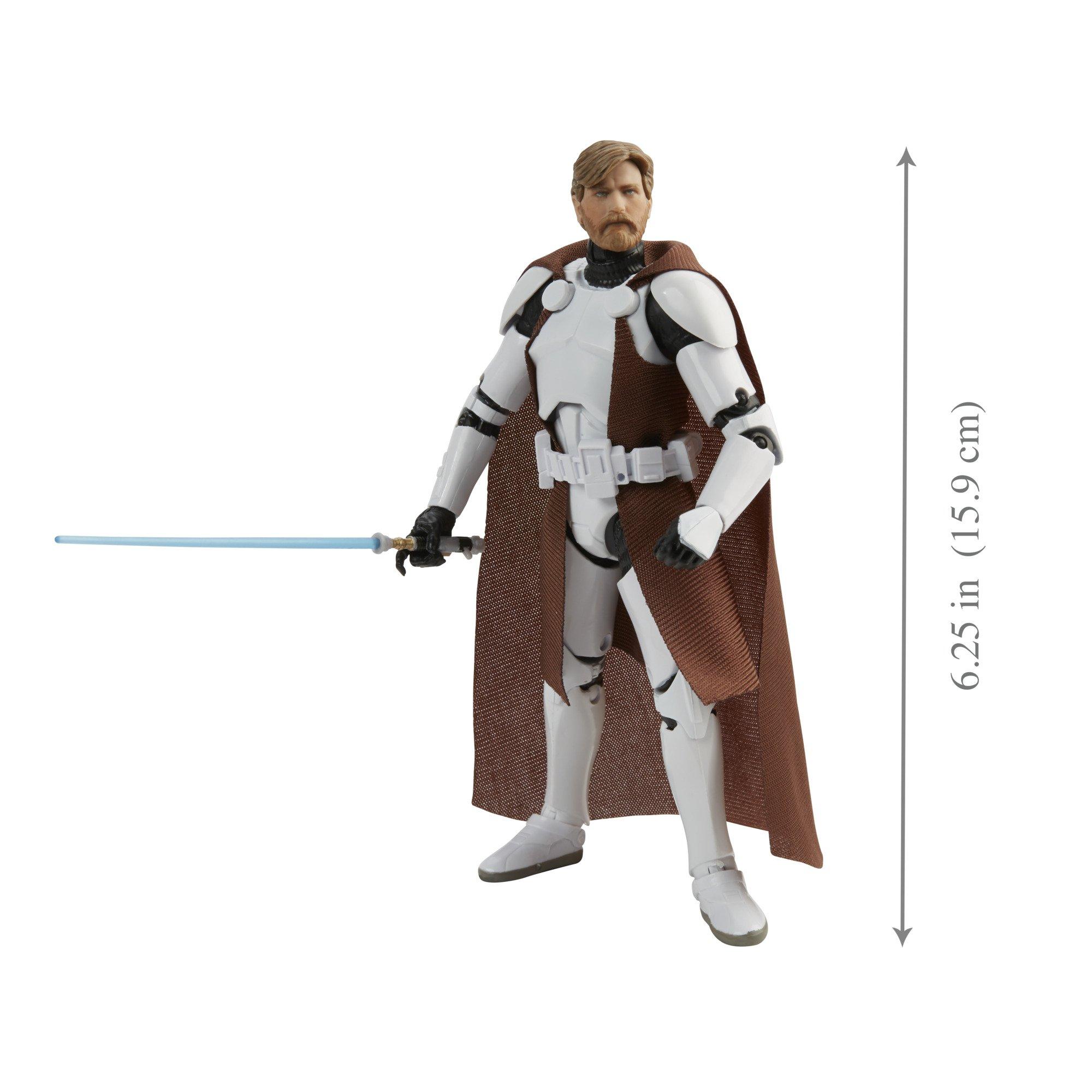 Hasbro Star Wars The Black Series Star Wars Clone Commander Obi-Wan Kenobi 6-in Action Figure