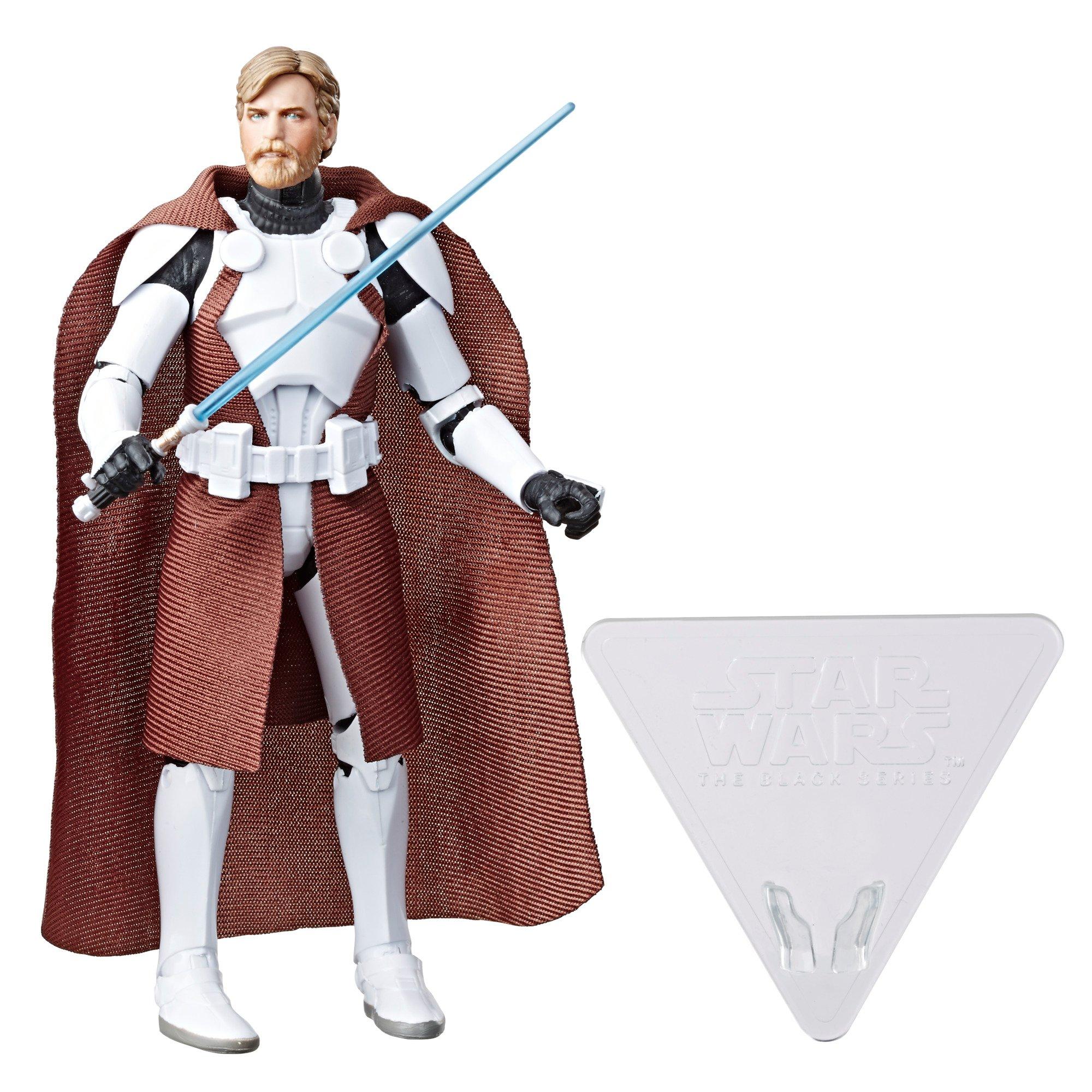 Hasbro Star Wars The Black Series Star Wars Clone Commander Obi-Wan Kenobi  6-in Action Figure