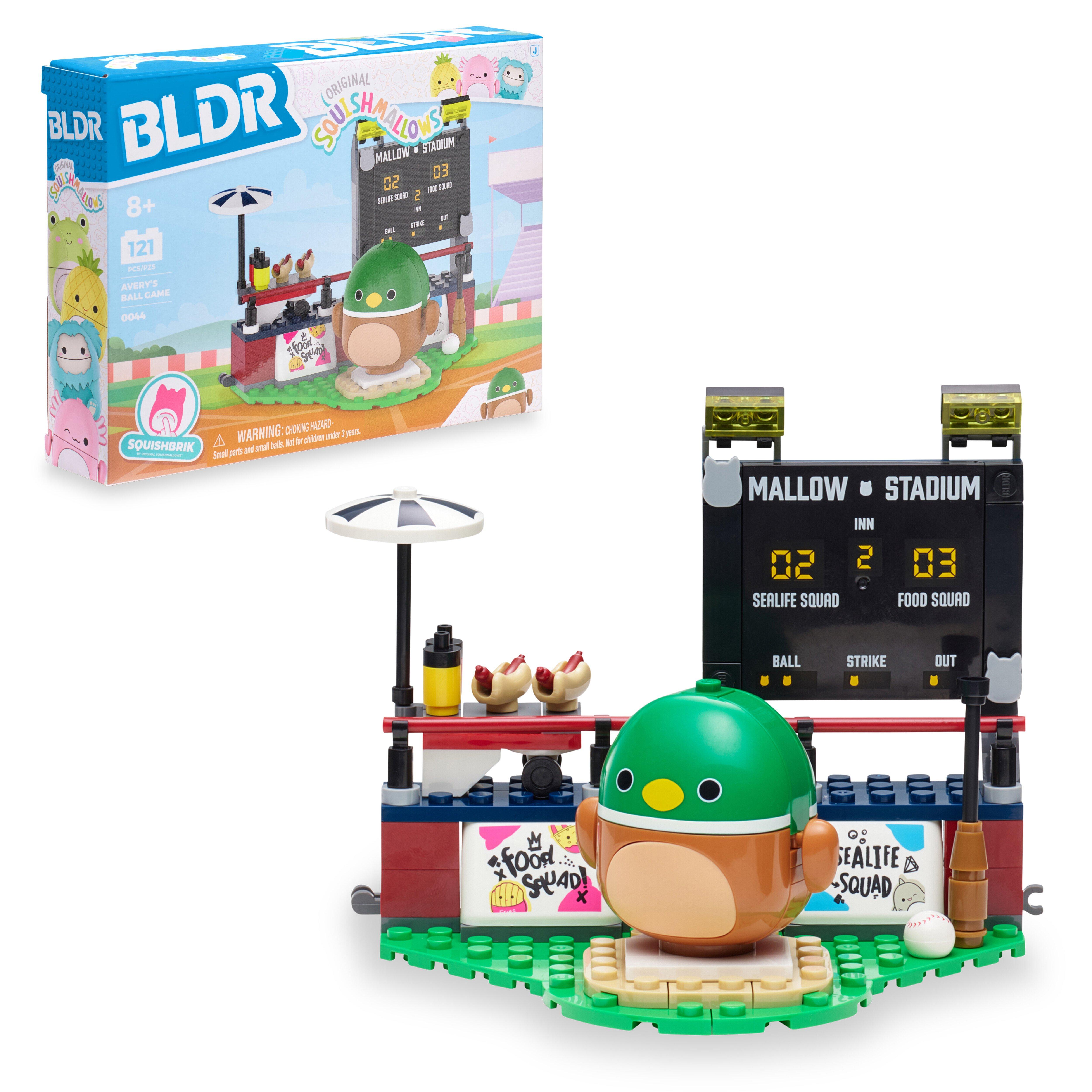 BLDR Squishmallows Averys Ball Game Building Set