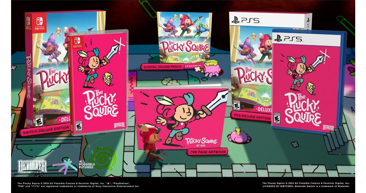 Nintendo Switch The Plucky Squire switch The Plucky Squire Deluxe Edition - Nintendo Switch | GameStop