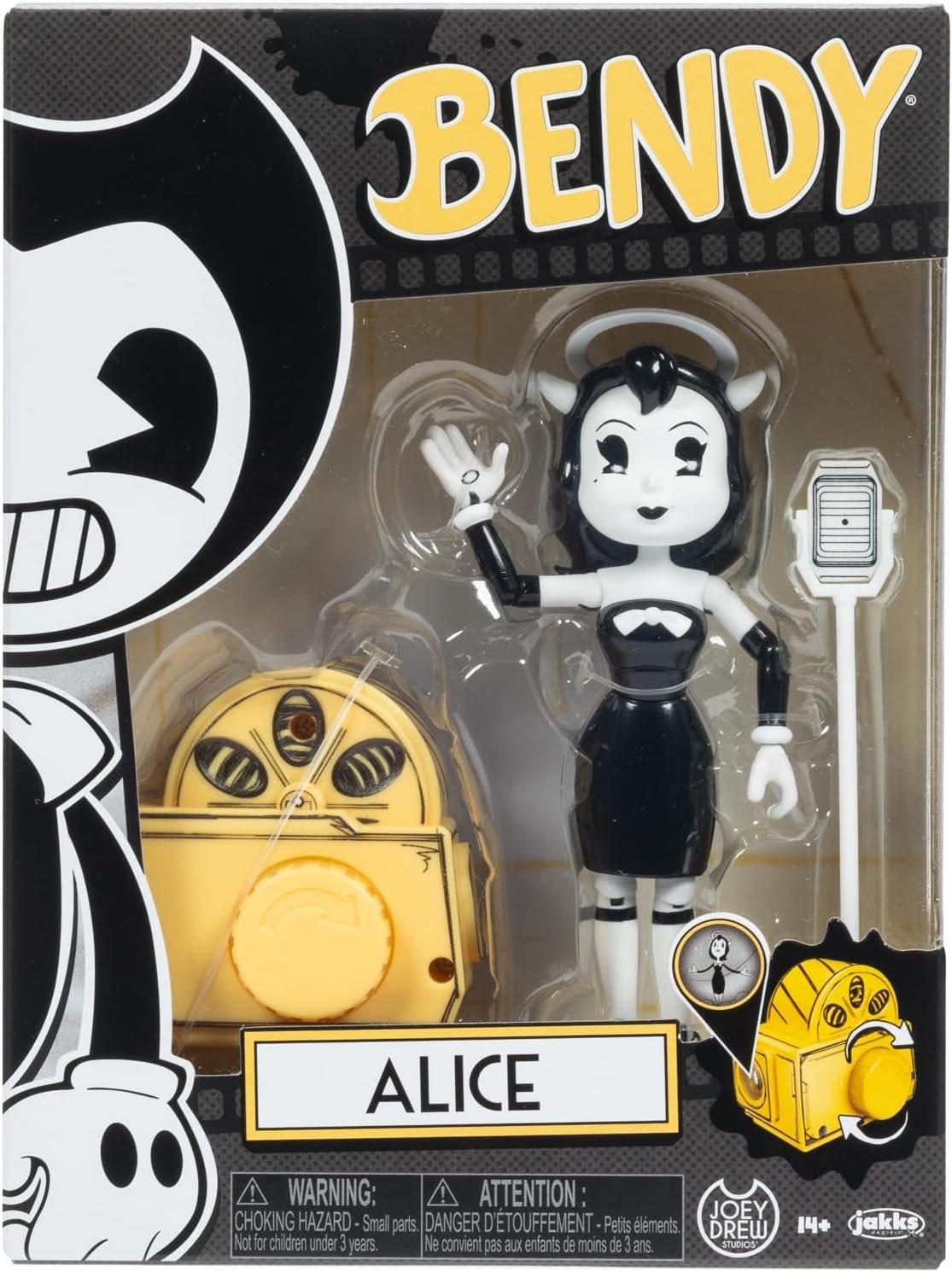 Jakks Pacific Bendy and the Ink Machine Alice 5-in Action
