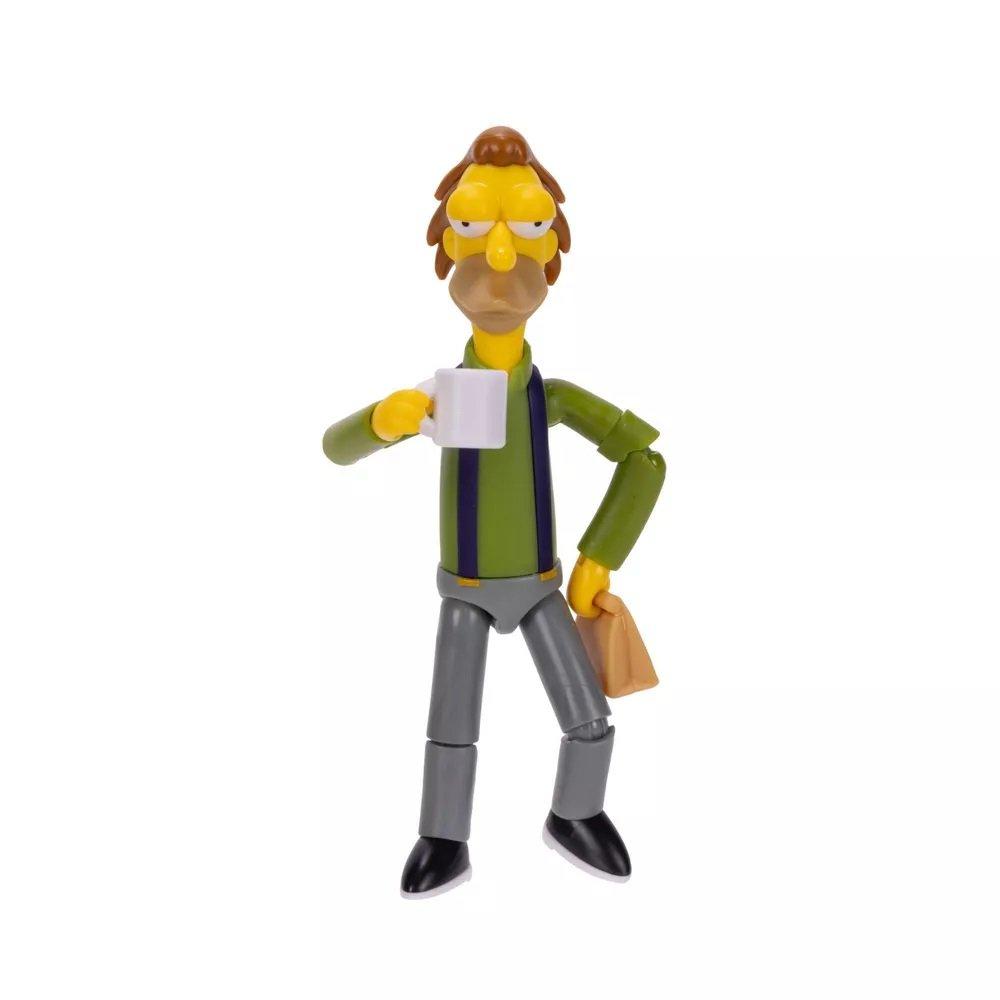 The Simpsons Lenny Leonard (with Lunch Bag and Carl Mug) 5-in Figure