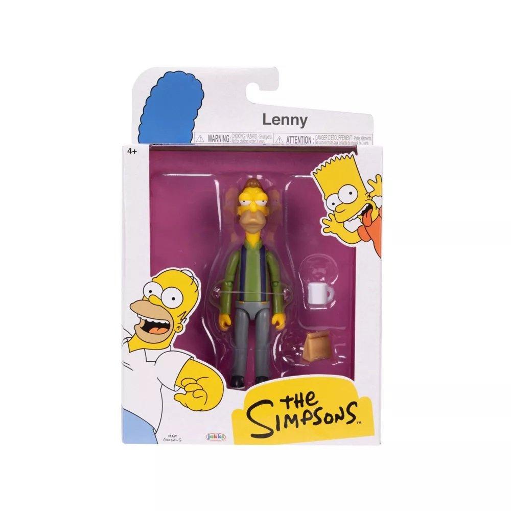 Jakks Pacific The Simpsons Lenny Leonard (with Lunch Bag and Carl Mug) 5-in Figure