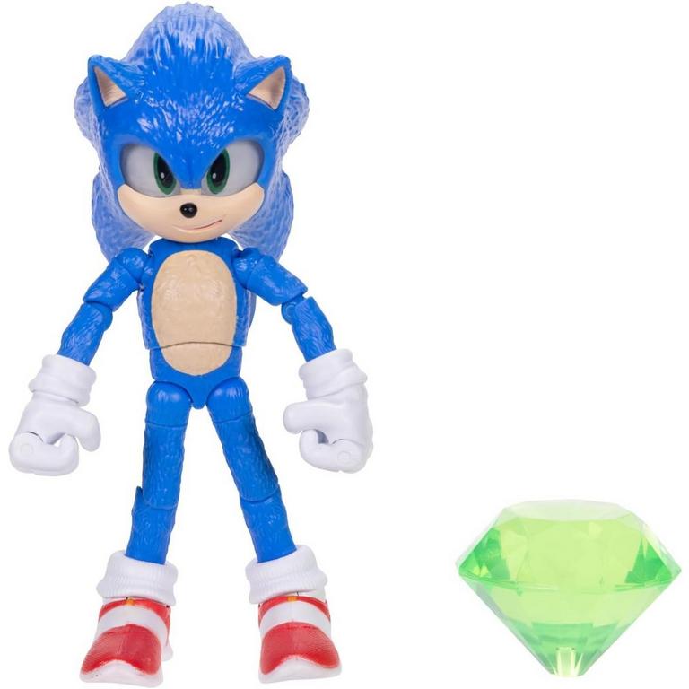 Jakks Pacific Sonic the Hedgehog Movie Sonic with Emerald 5-in