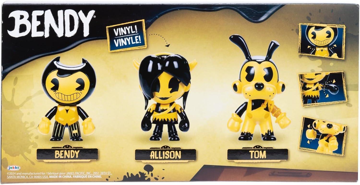 Amazon.com: Bendy Collectible Figure Pack -2.5