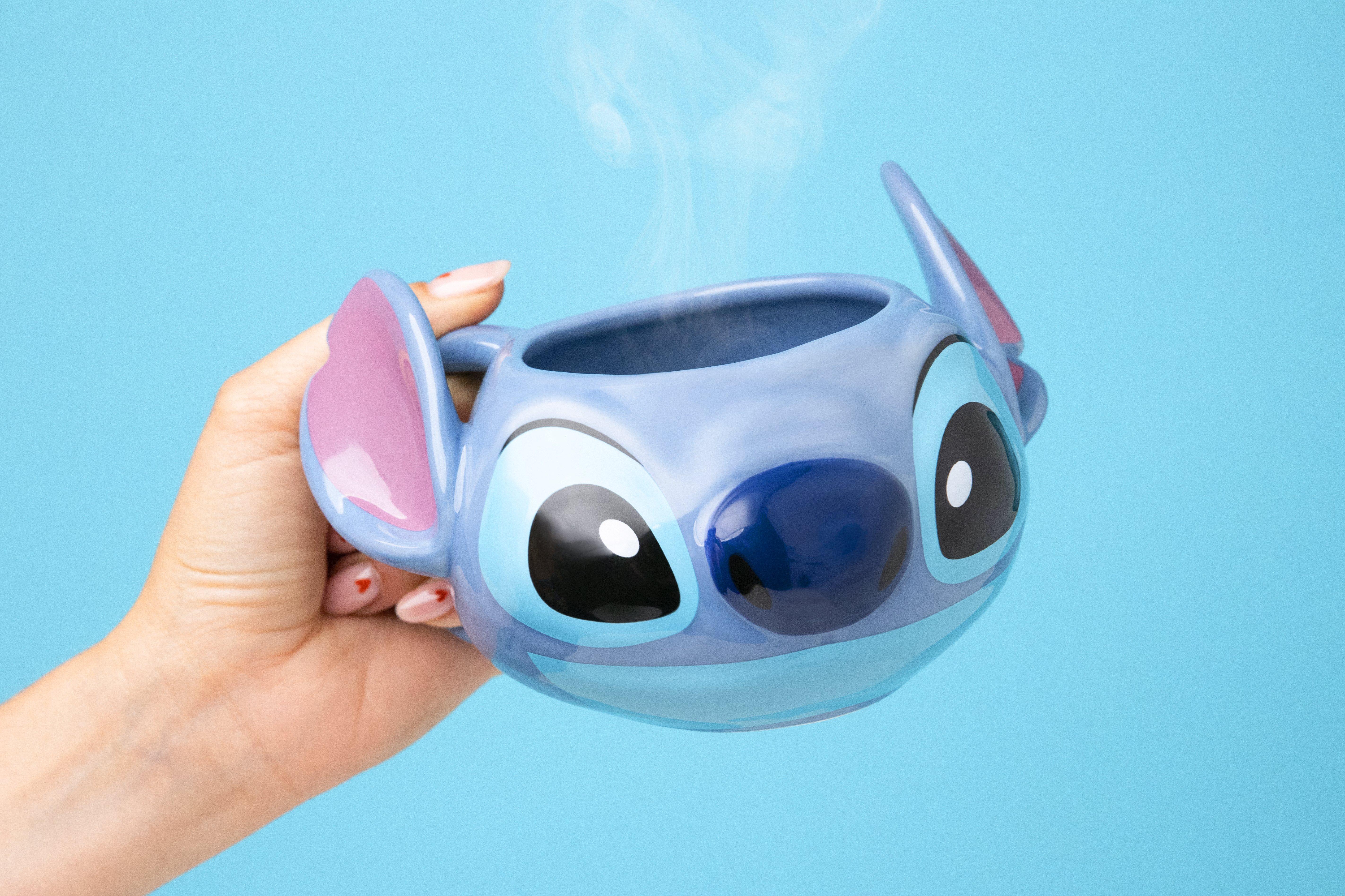 Disney Lilo and Stitch Shaped 15 oz. Coffee Mug